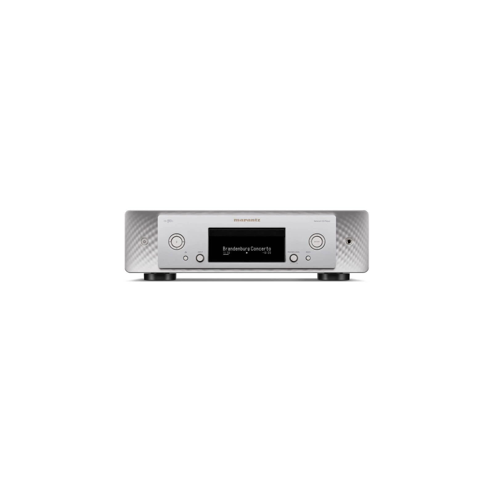 CD si Network Player Marantz 50n, HDMI Arc, HEOS BUILT-IN, Airplay 2, Spotify, Tidal, argintiu