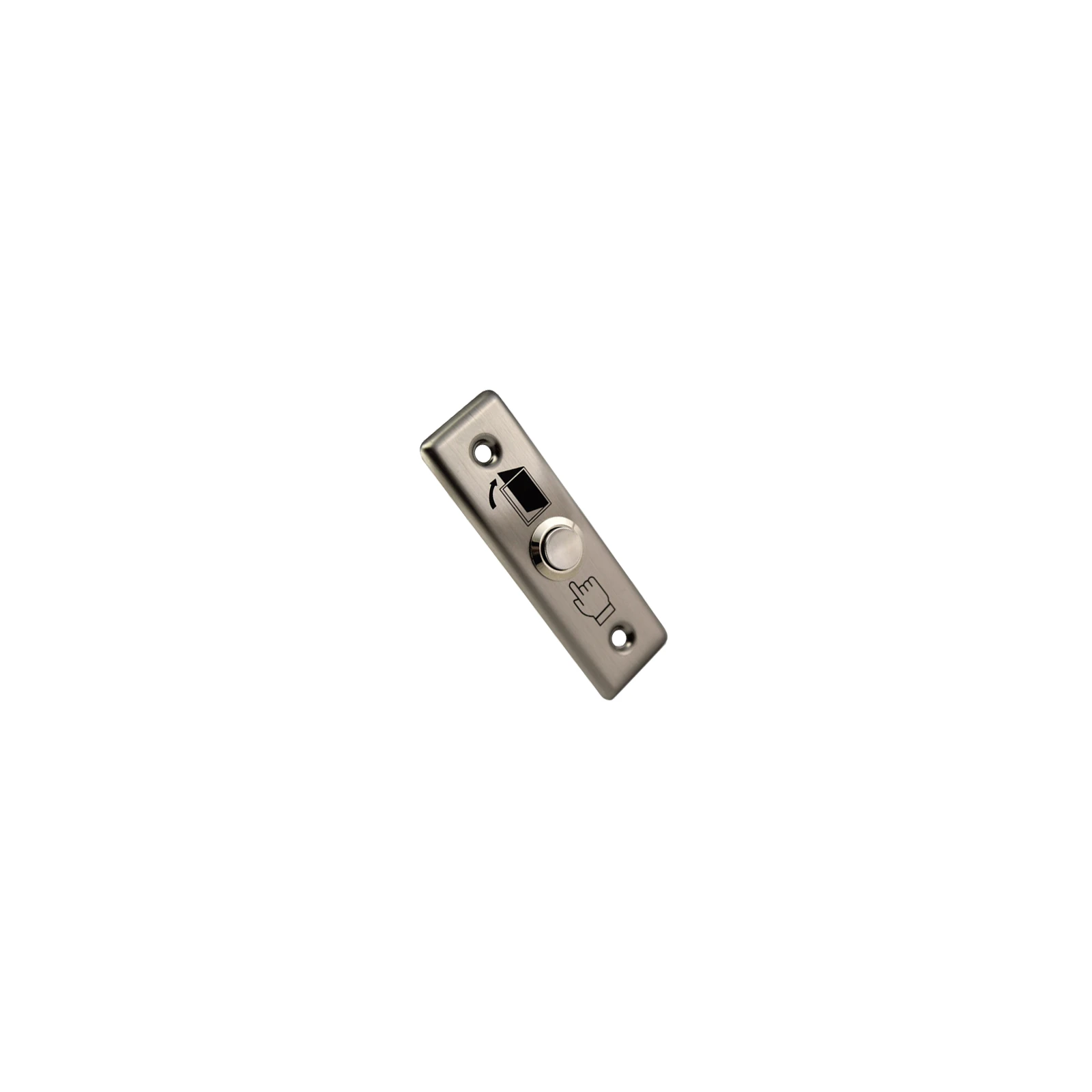 Buton de iesire NO/NC, incastrabil, din inox CSB-28D