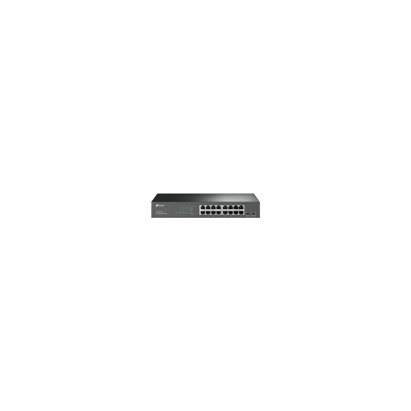 Switch L2, 16 x RJ45 1G, Unmanaged - TP-Link TL-SG1016D