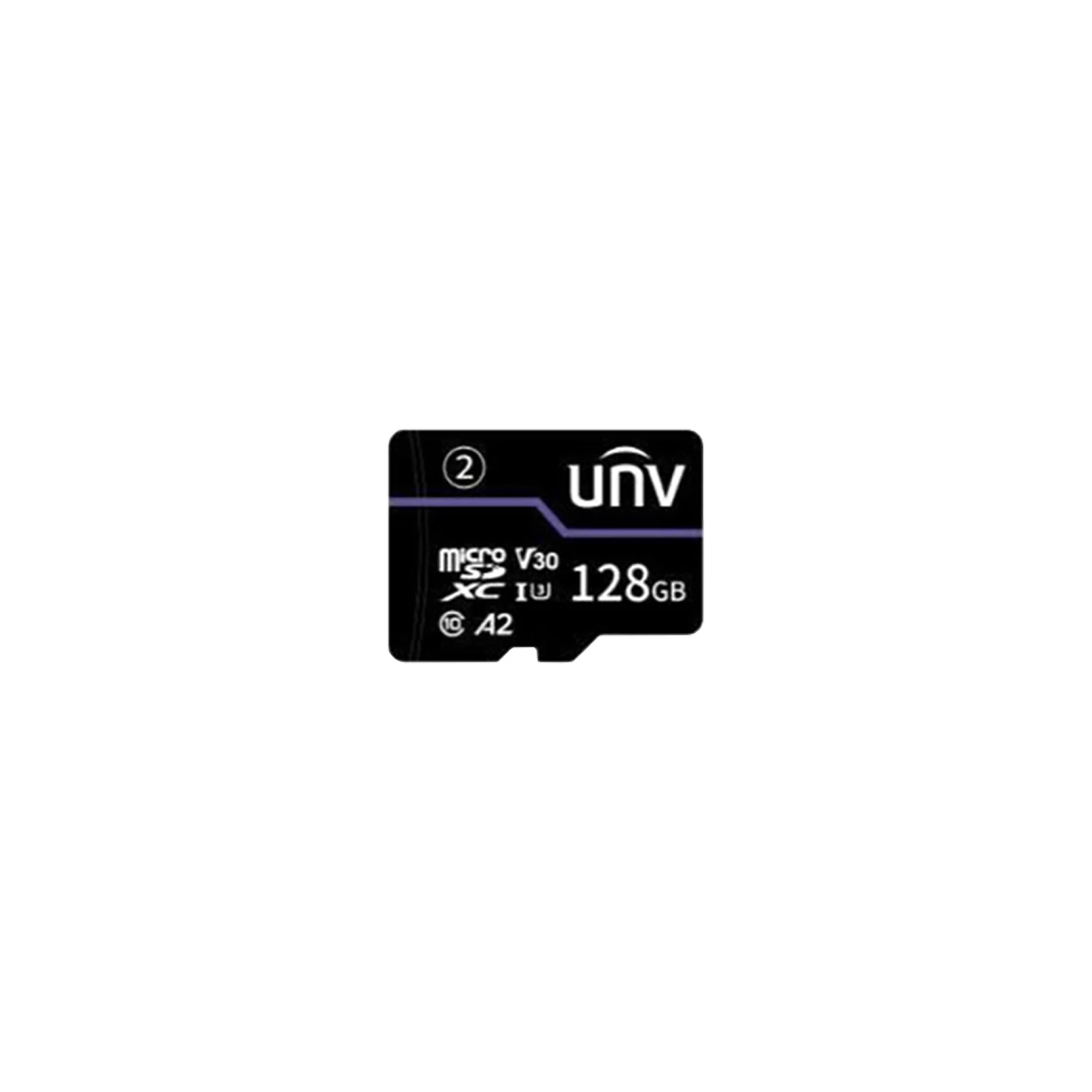 Card memorie 128GB, PURPLE CARD - UNV TF-128G-T