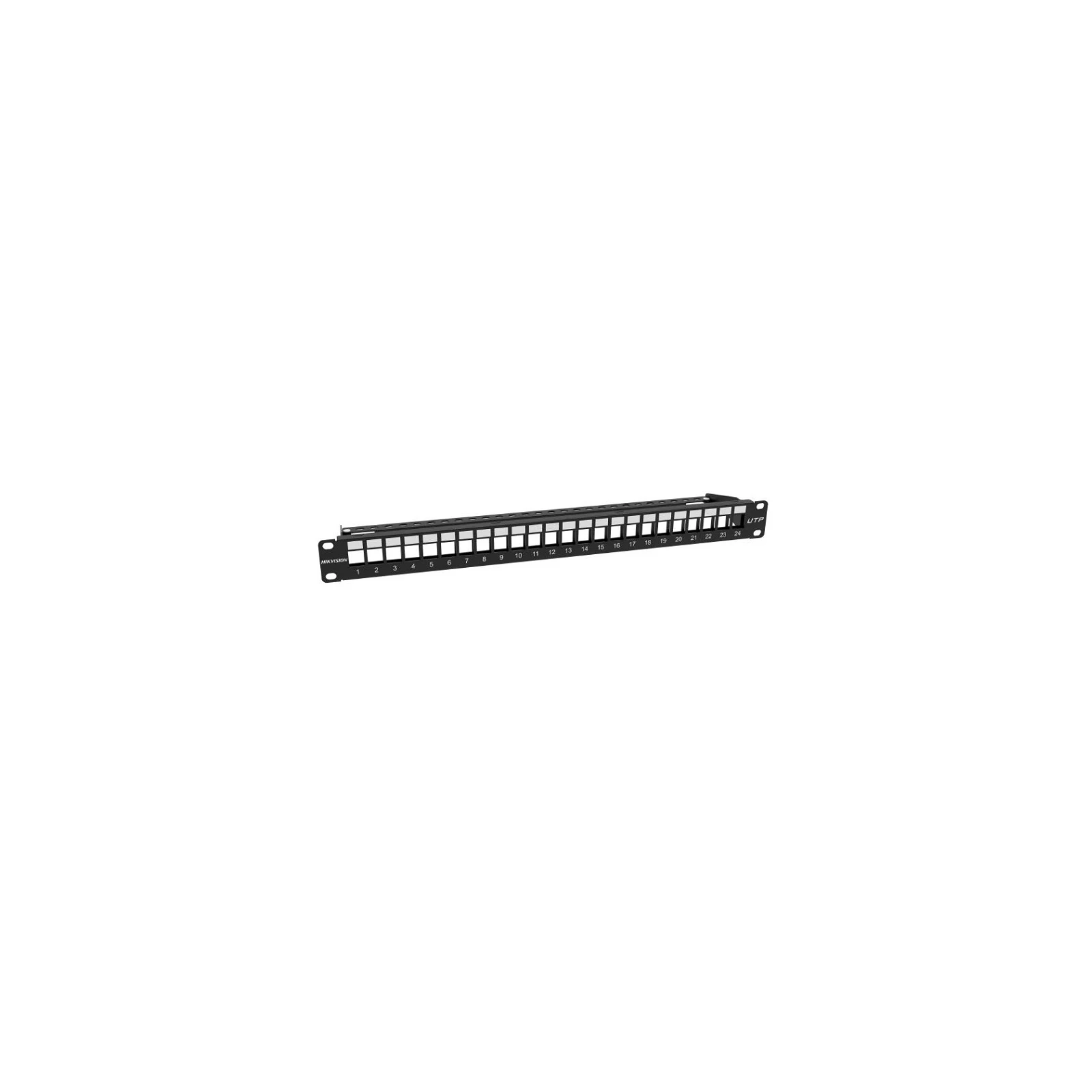 PATCH PANEL NEGRU 1U, 24 PORTURI, PT. NEECRANATE