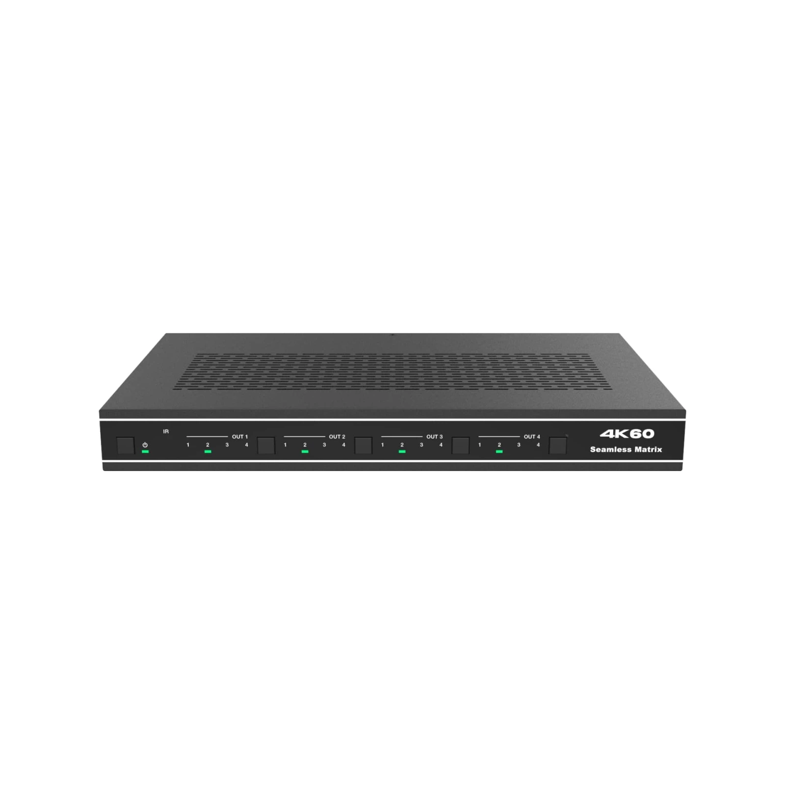 Matrix Switcher Seamless HDMI 2.0 4x4 cu functie Video-Wall, RS232 si TCP/IP, telecomanda