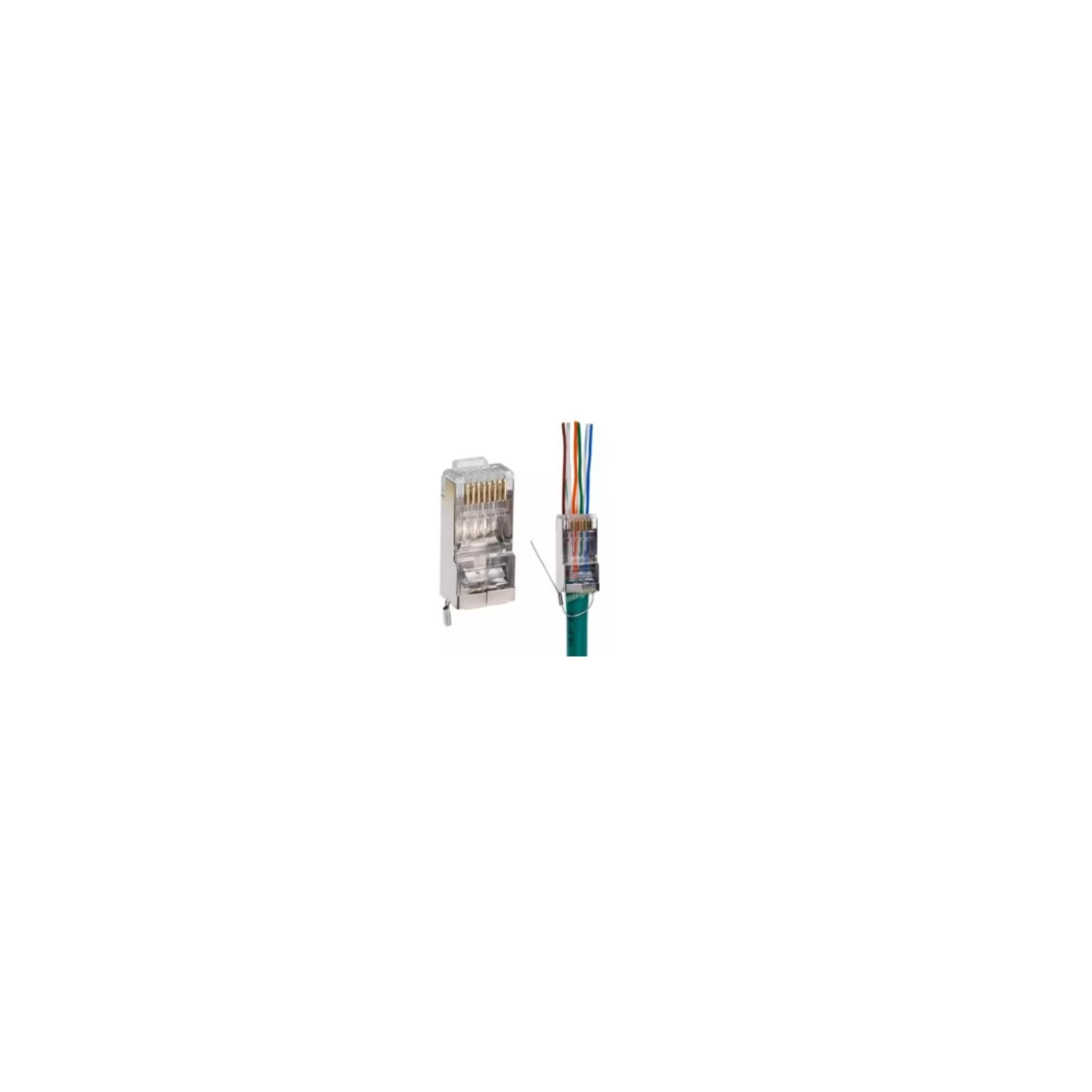 MUFA EZ FTP CAT5E RJ45 PENTRU CABLU ECRANAT 1.0MM