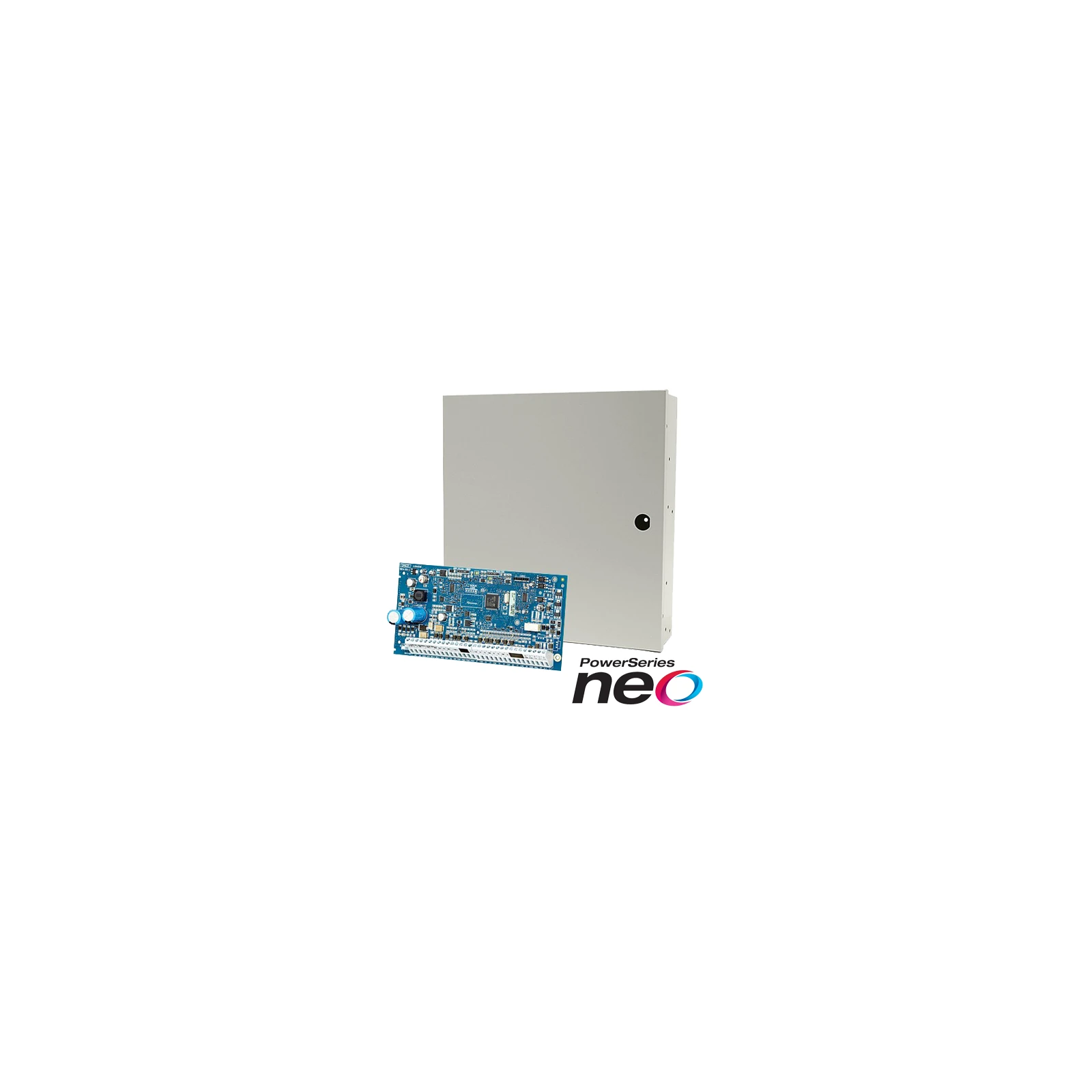Centrala SERIA DSC POWER NEO 8 zone extensibila la 128 zone, 8 partitii - DSC HS2128NKE