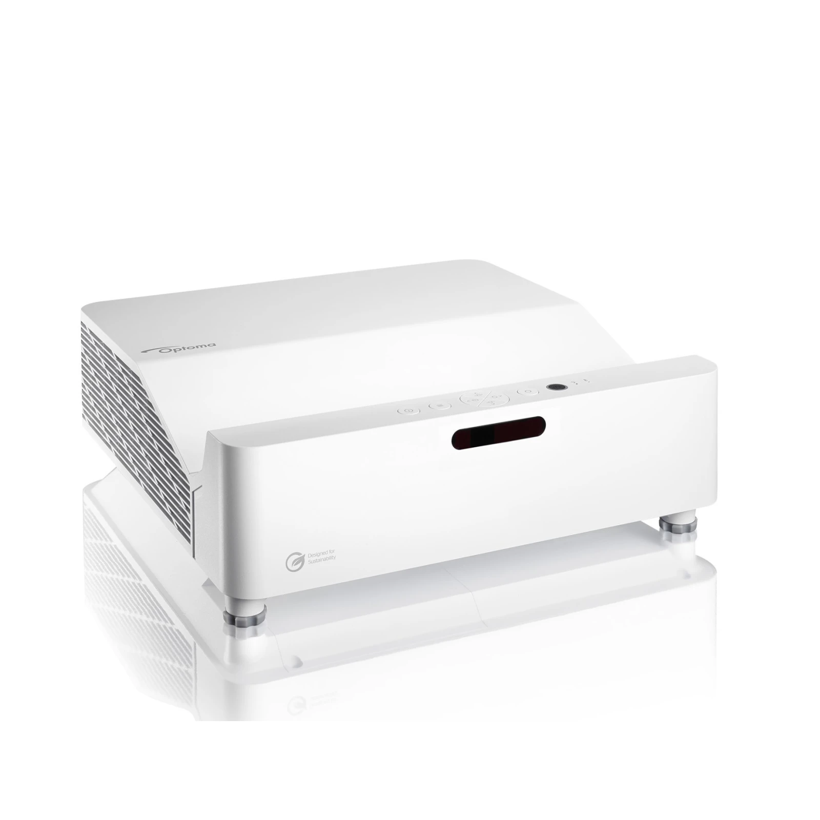 Videoproiector Ultra Short Throw Smart Laser OPTOMA ZW410UST, WXGA 1280 x 720, 4000 lumeni, contrast 300000:1