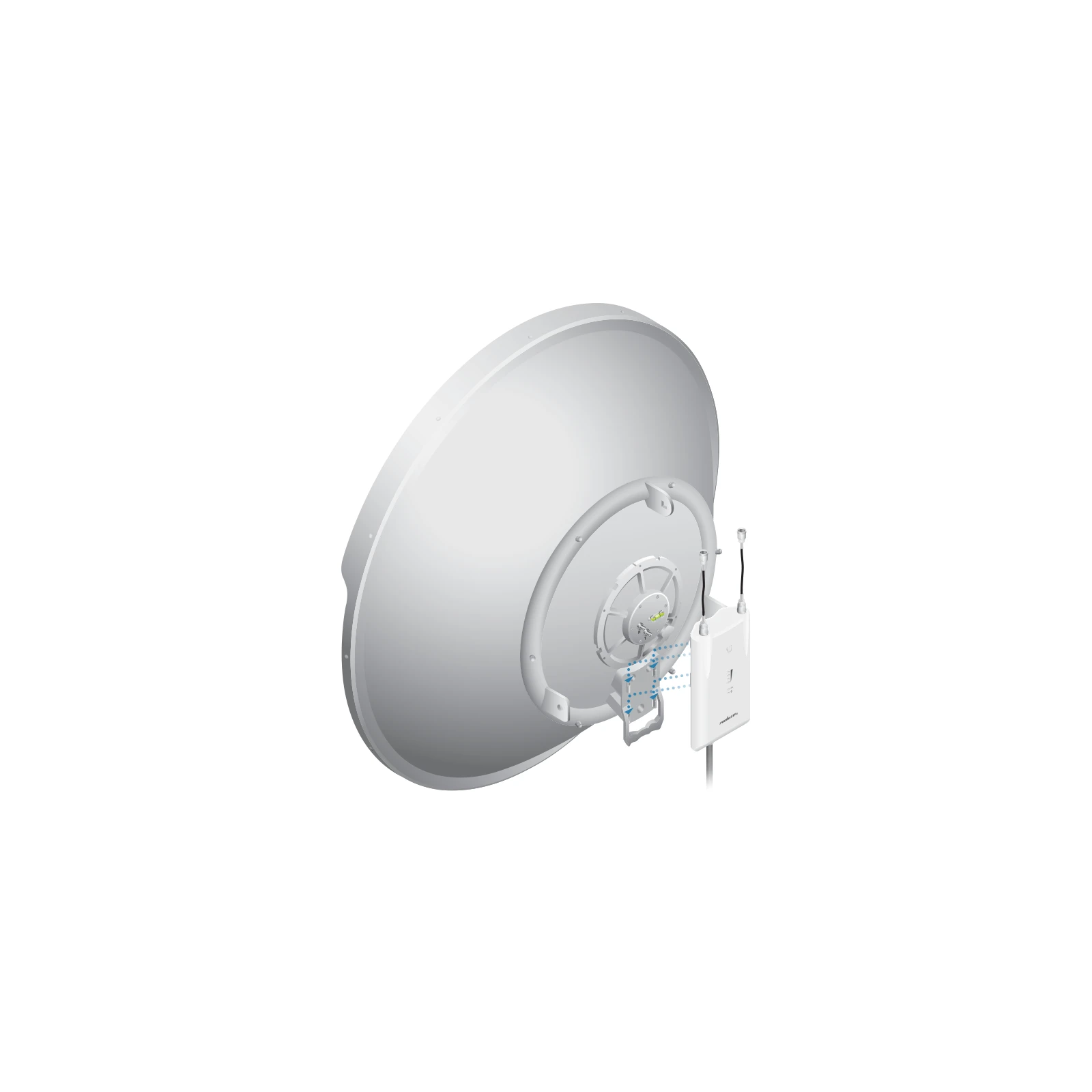 "5 GHz, 31 dBi high-performance dish ant