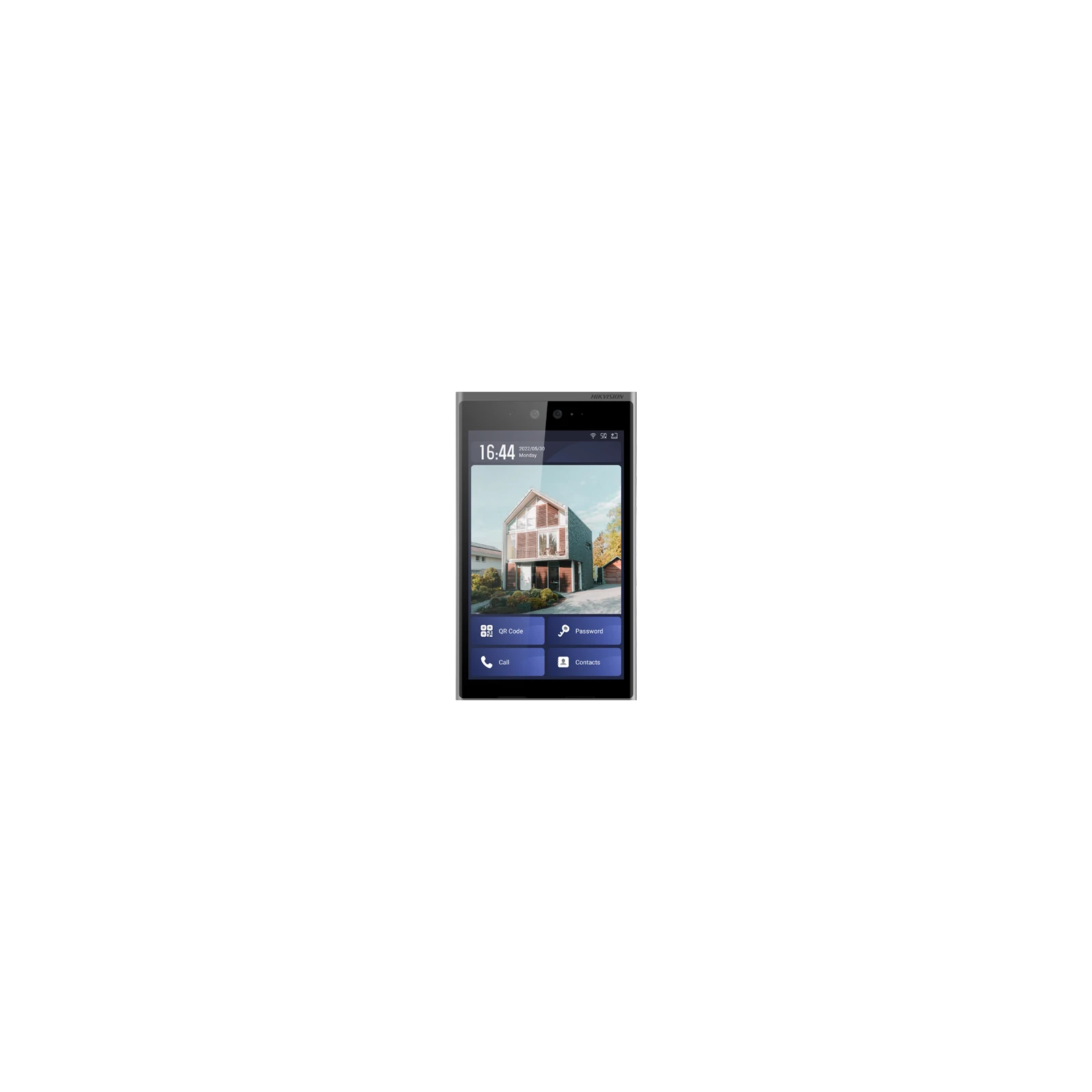 Videointerfon TCP/IP, 10.1' touch screen, recunoastere faciala, IK07 - HIKVISION DS-KD9633-E6