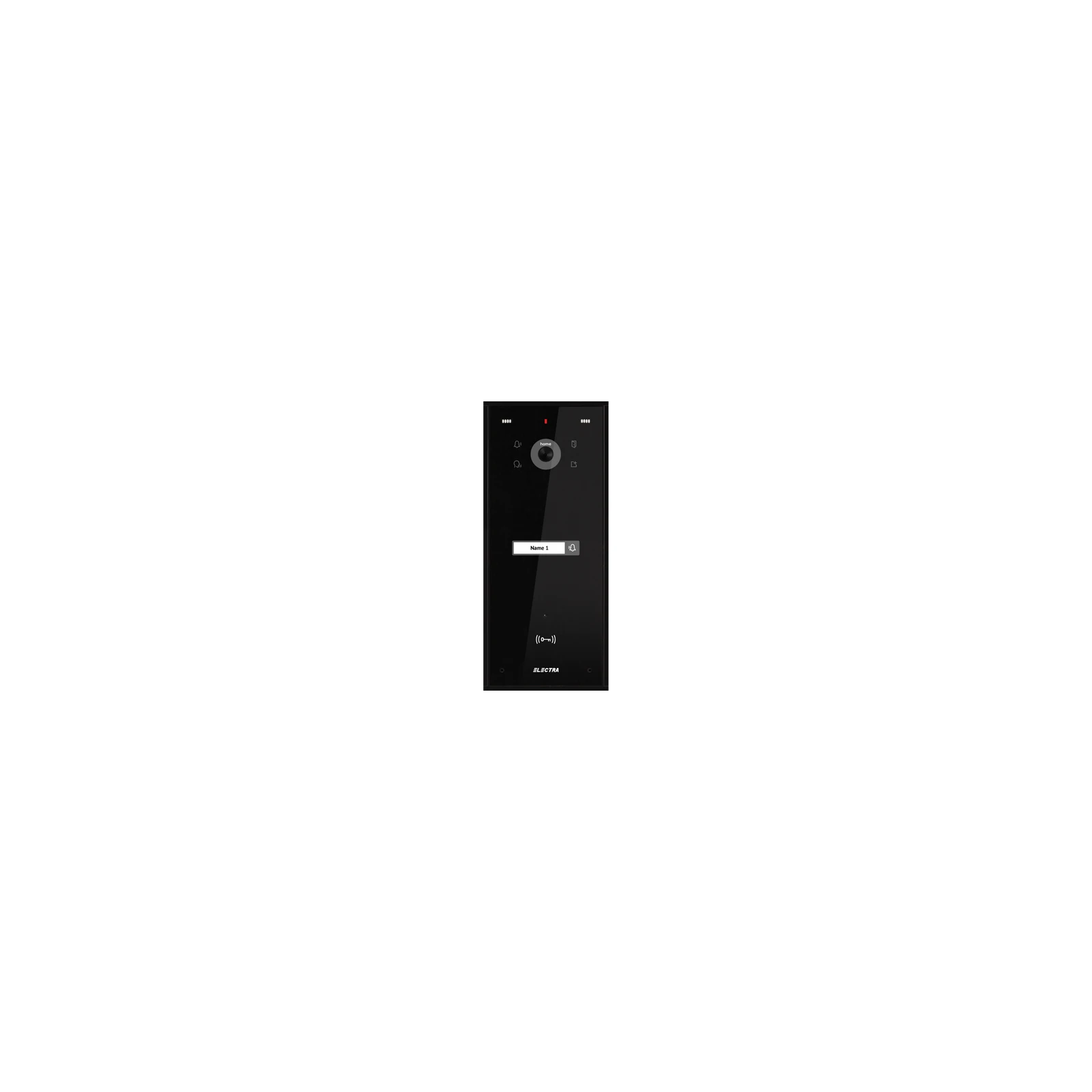 Panou exterior video Home pentru 1 Familie - SMART, G3, montaj aparent, NEGRU - ELECTRA VPH.01S03.ELBTL