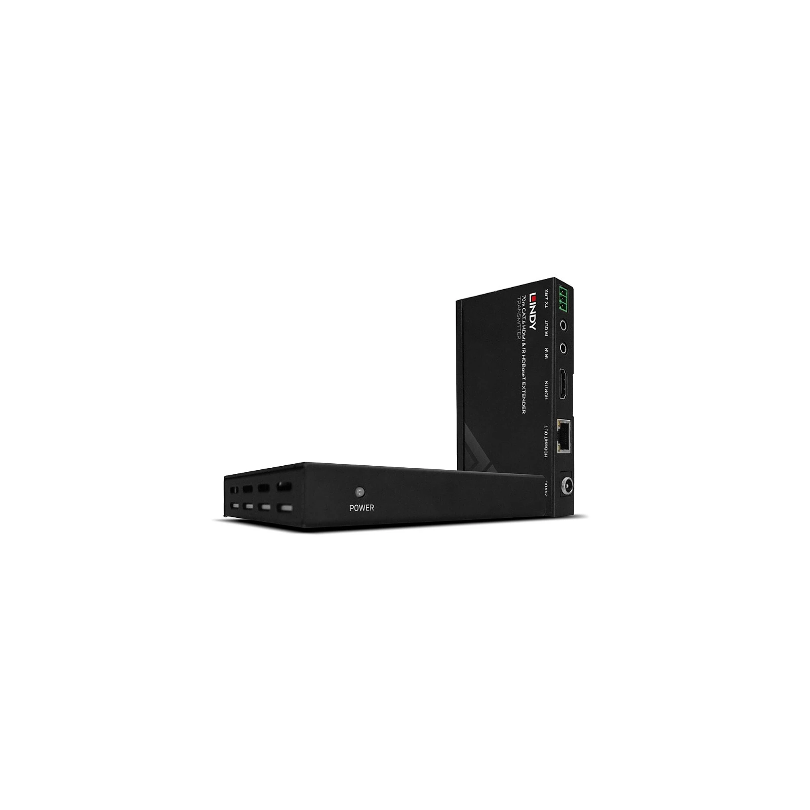 Extender HDBaseT Cat.6 HDMI 4K30, IR și RS-232 de 70 m cu PoC, Lindy 38139