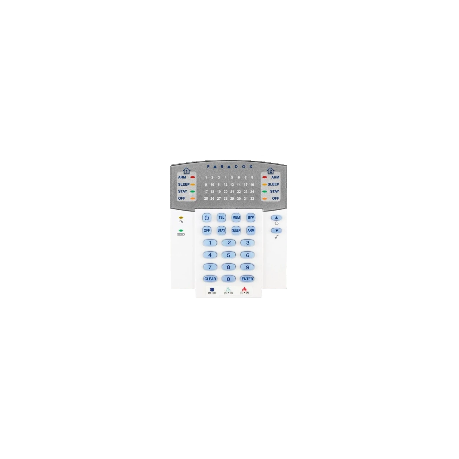 TASTATURA RADIO LED CU 32 ZONE