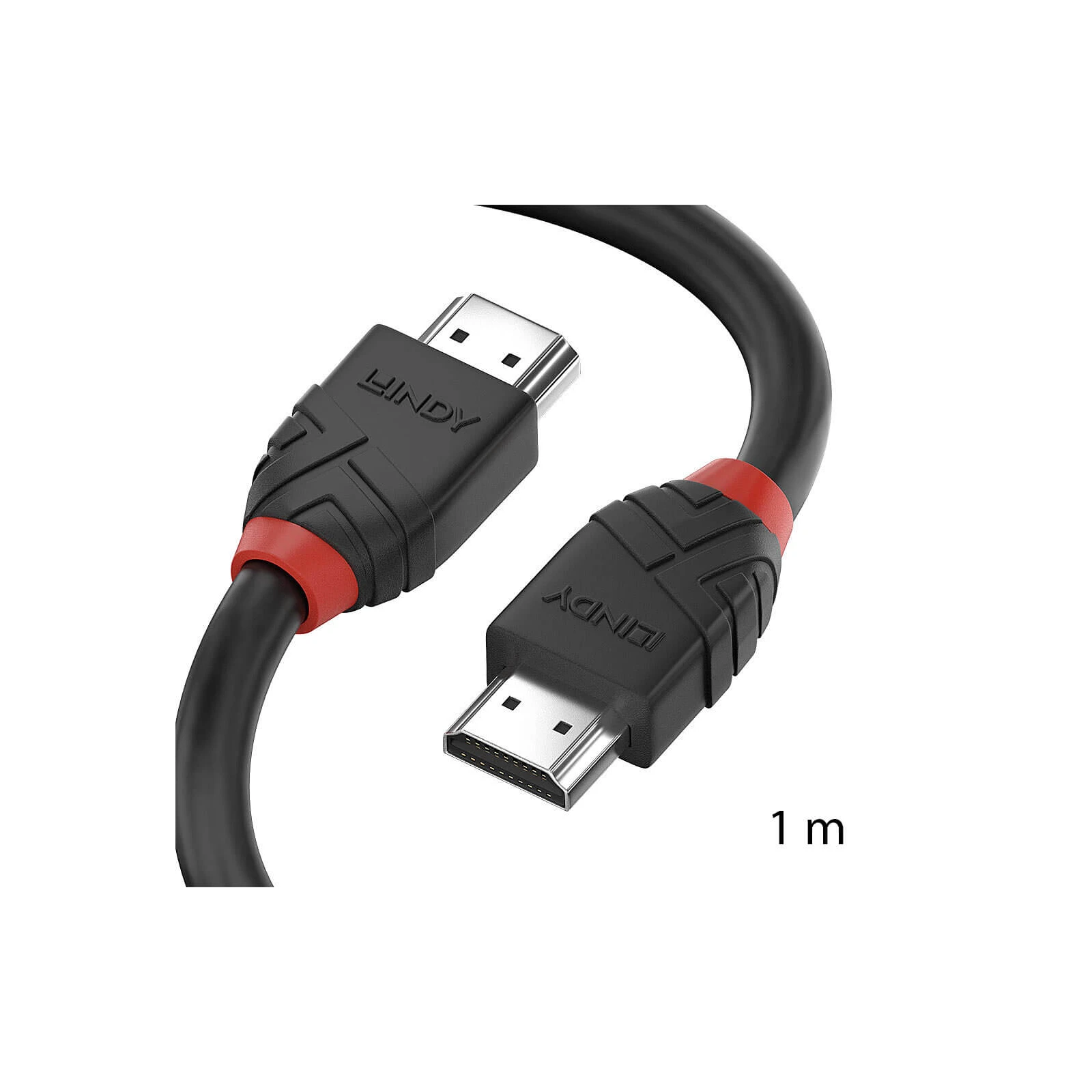 Cablu HDMI 8K@60HZ, 1m, black line, Lindy 36771