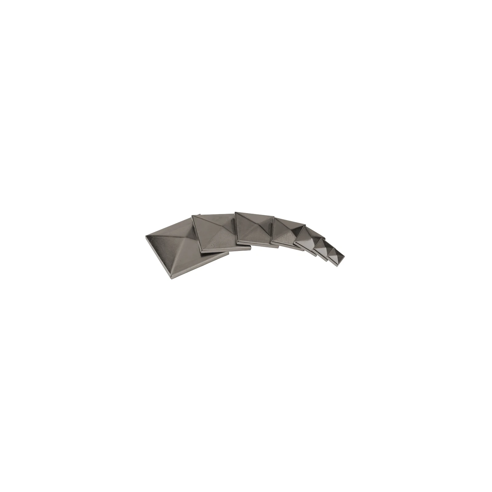 CAPAC PATRAT 80X80 NEGALVANIZAT