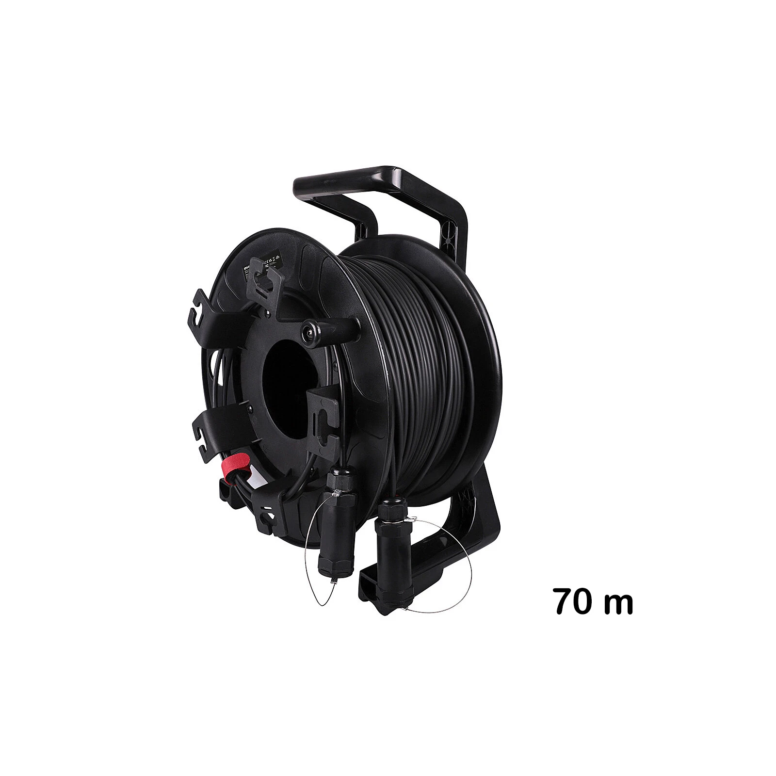 Cablu hibrid HDMI 8K60 cu fibră optică ranforsată de 70 m, Lindy 38532