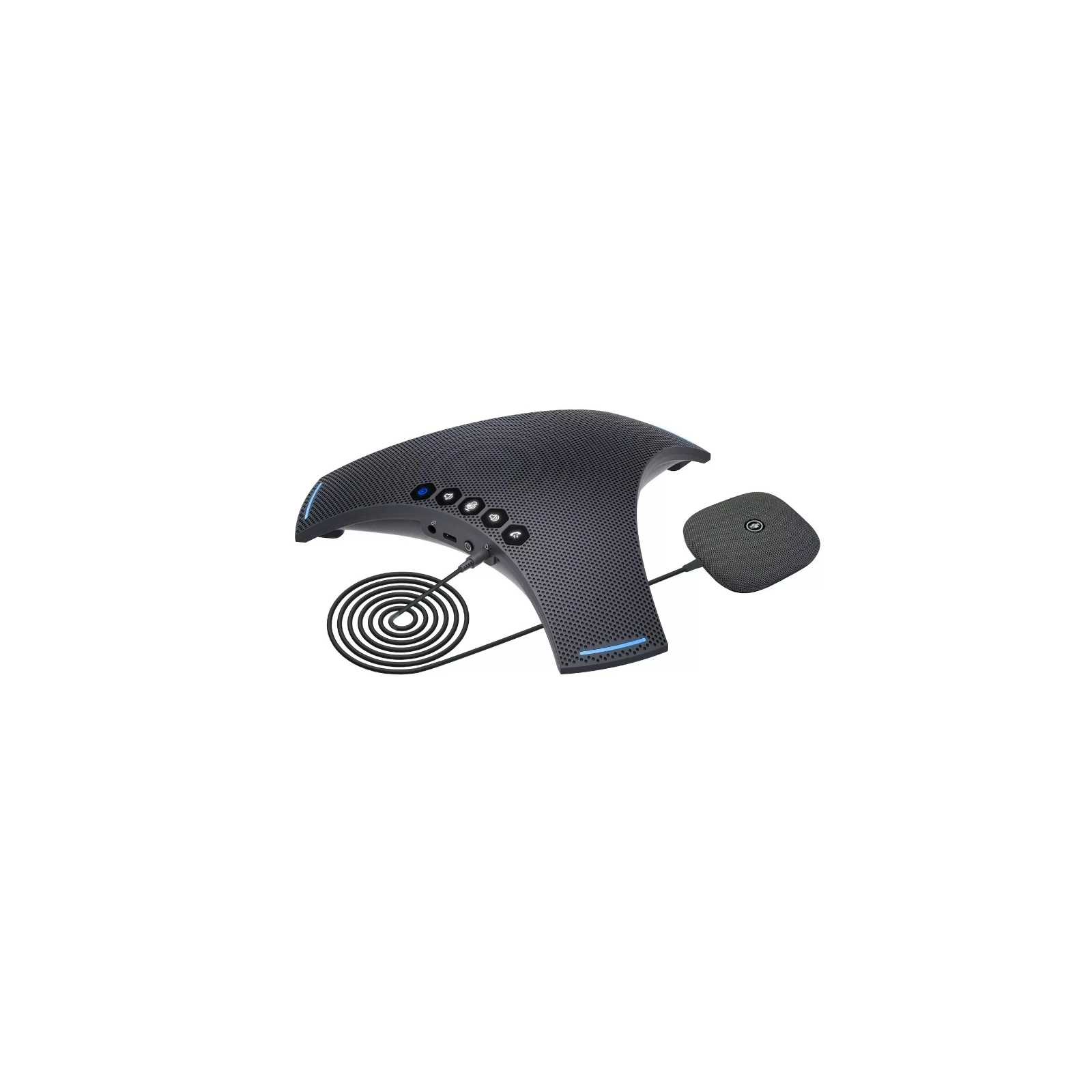 Speakerphone wireless POD4, Bluetooth, cu un microfon de extensie și funcție de conectare în cascadă, 6-8m pickup range
