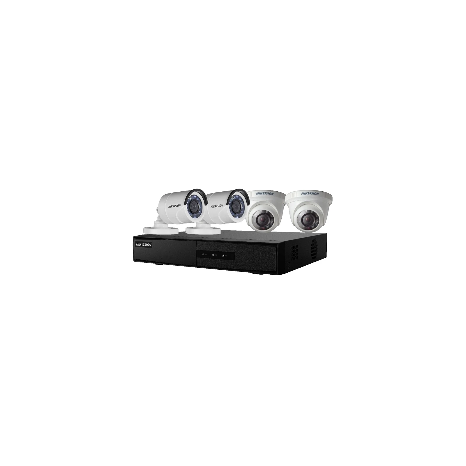 KIT DVR + 2 BULLET + 2 DOME + ACCESORII