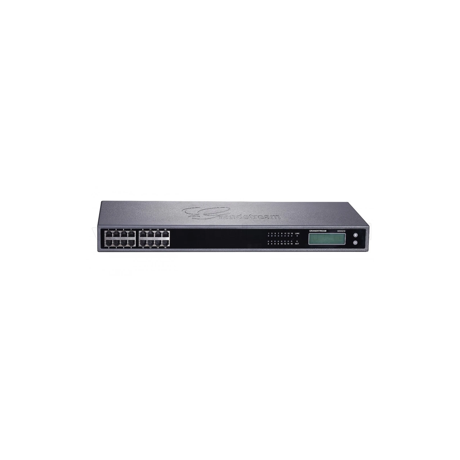High-Density FXS VoIP Gateway, 16 FXS, 1