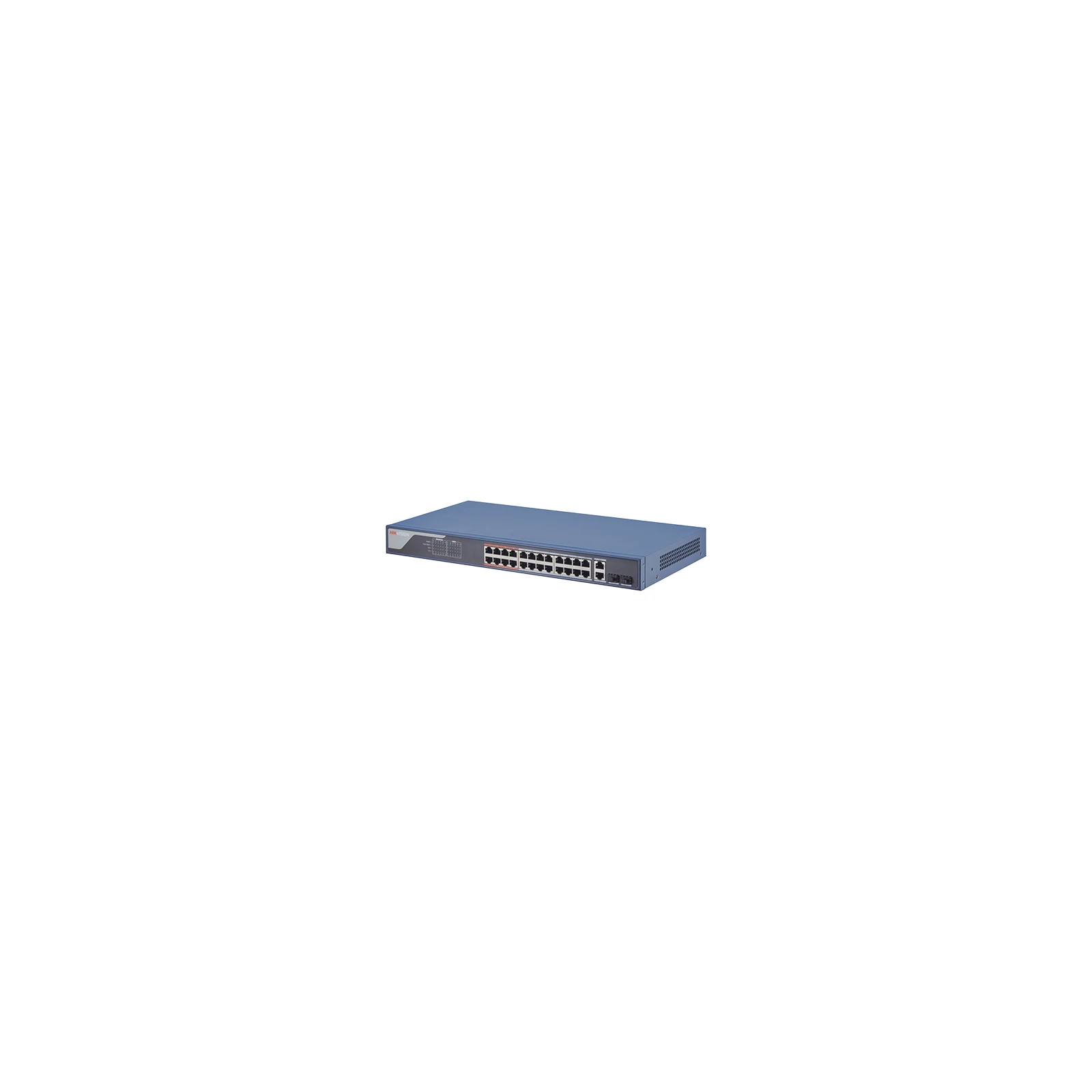 Switch 24 porturi PoE 100Mbps, 2 port uplink Gigabit, SMART Management - HIKVISION DS-3E1326P-EI