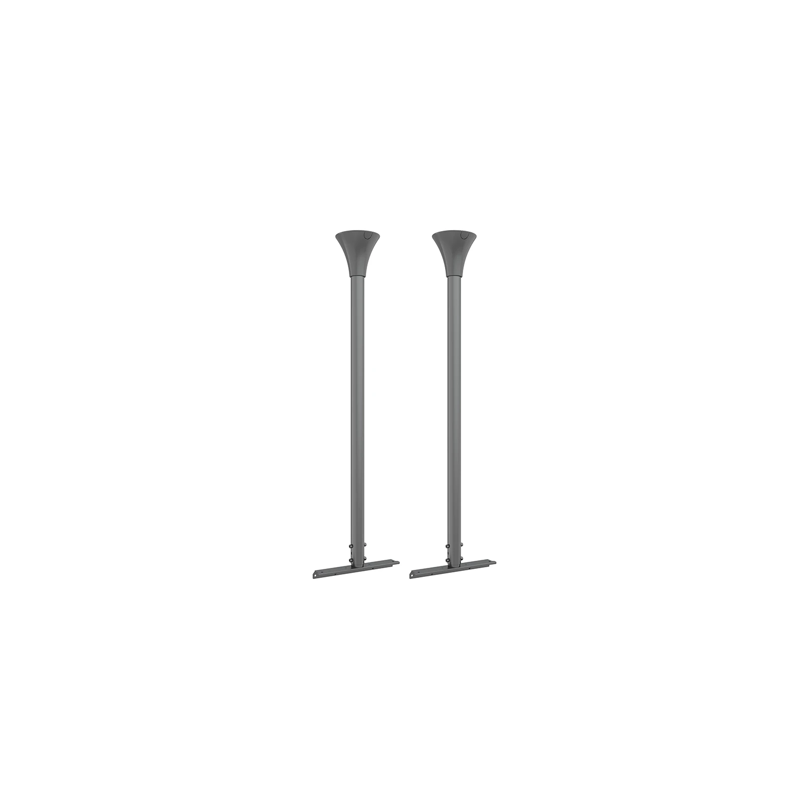 Kit de montare podea-tavan Multibrackets MB-1645, pentru carcase 49"-65”, lungime 1,5m, 1 afisaj, negru