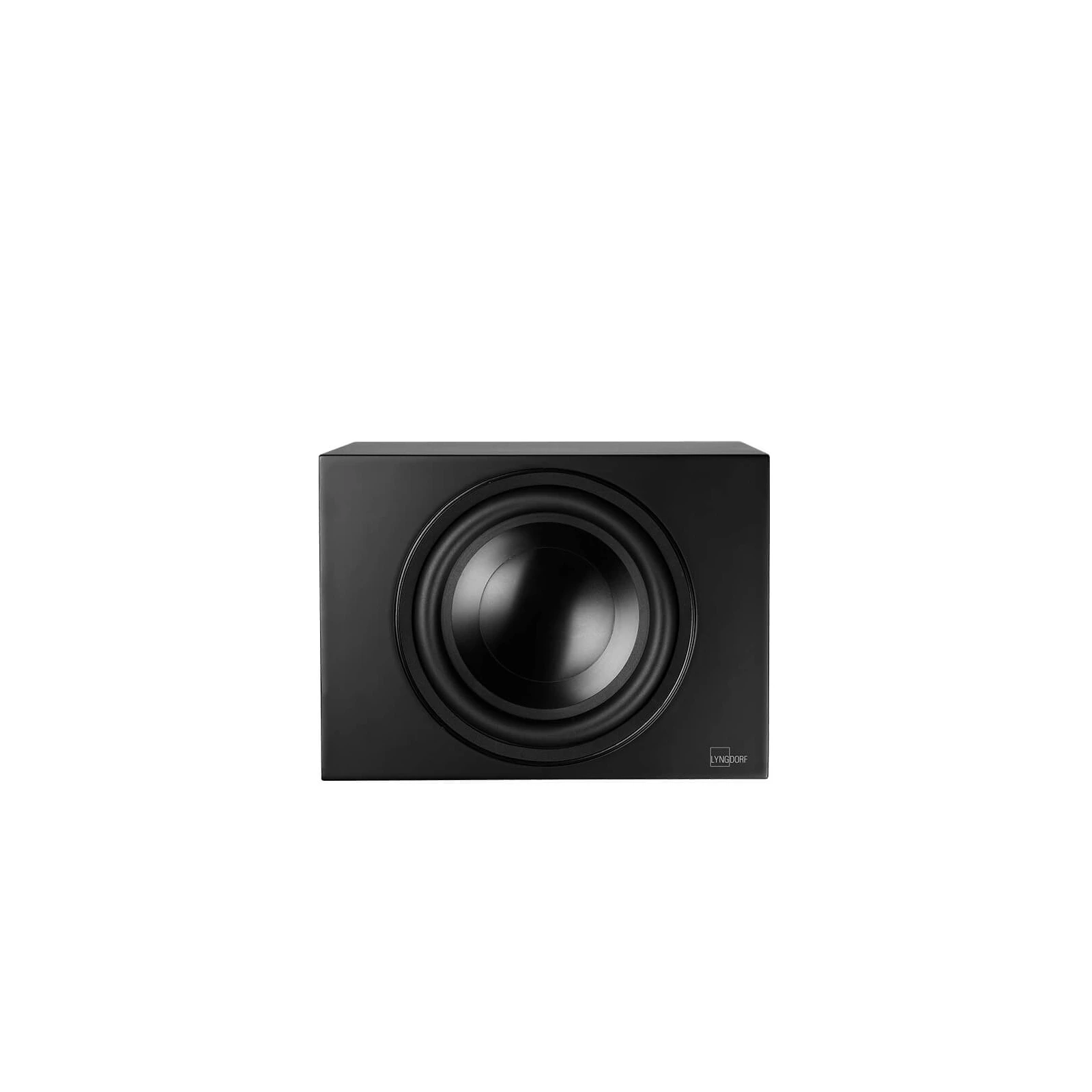Subwoofer activ Lyngdorf BW-3, 400 W RMS, 25-800 Hz, negru mat