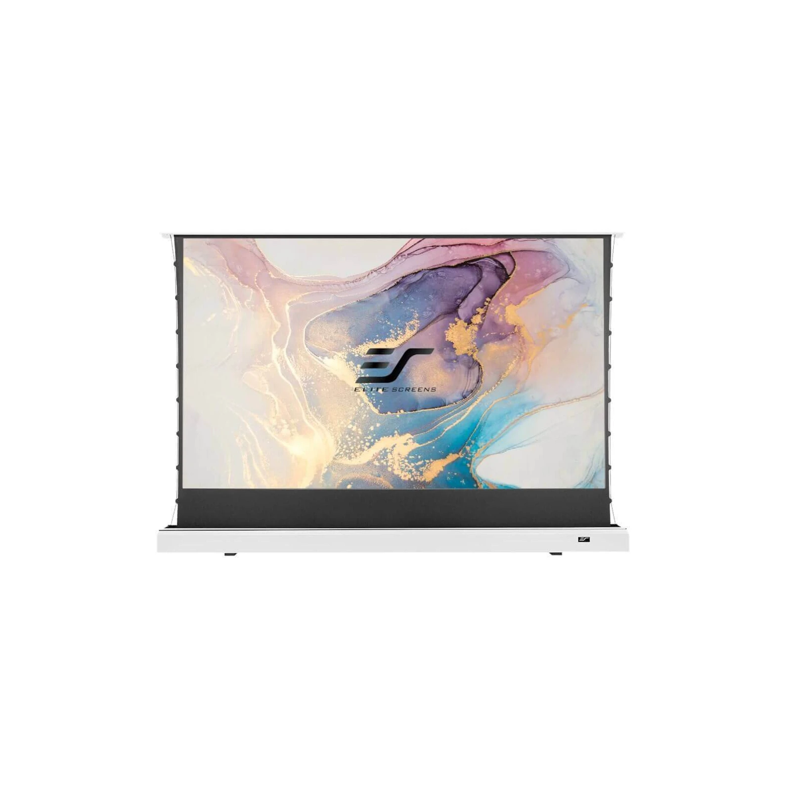 Ecran proiectie podea Pull Up Electric, tensionat 268 x 151 cm, EliteScreens Kestrel FTE121XH2-CLR, ALR ULTRA SHORT