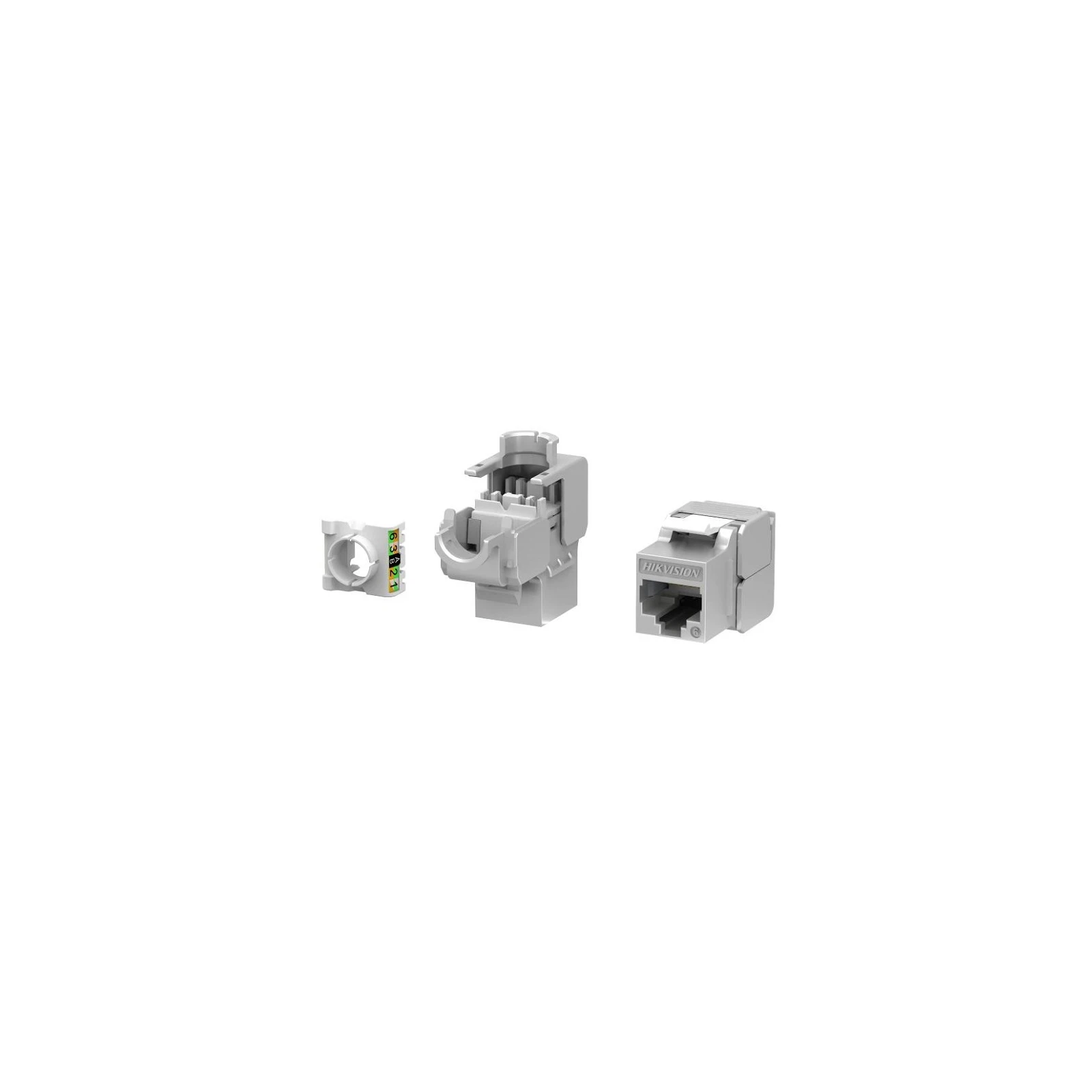SET 50 MUFE KEYSTONE CAT6 180 GRADE,ARGINTII