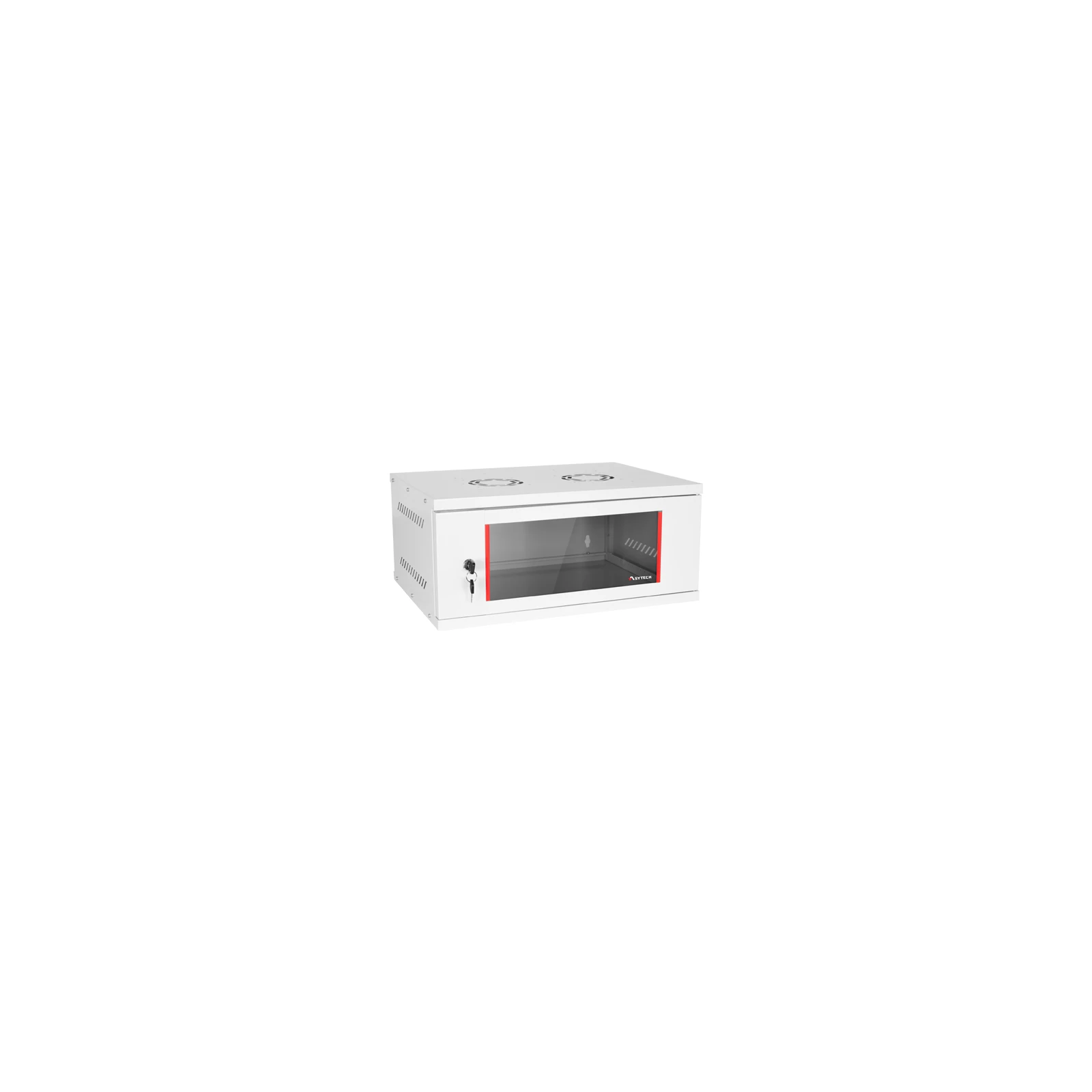 Rack perete 4U 19'' 542X400, capacitate incarcare 50 kg, RAL7035 - ASYTECH Networking ASY-4U-5440SBW