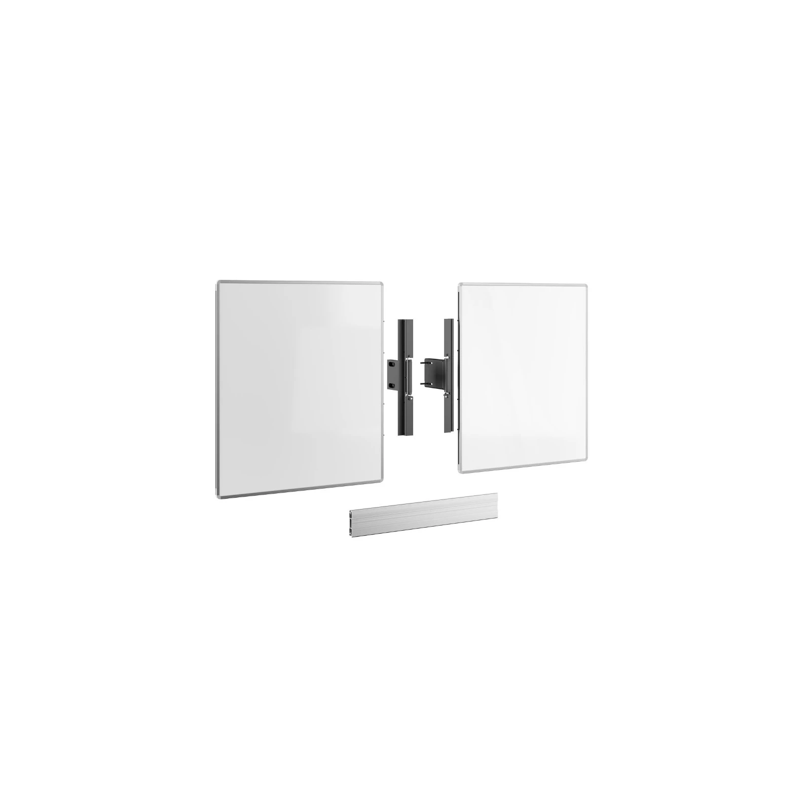 Whiteboarduri laterale pentru lifturi de podea mobile  Vogels A226, ptr displayurile de 65''
