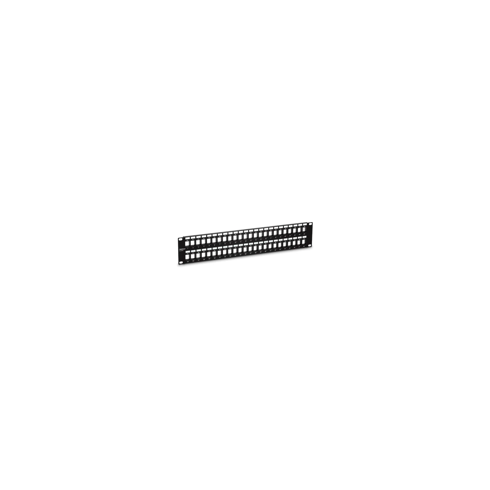 Patch Panel 48 porturi blank keystone 2U - TRENDnet TC-KP48