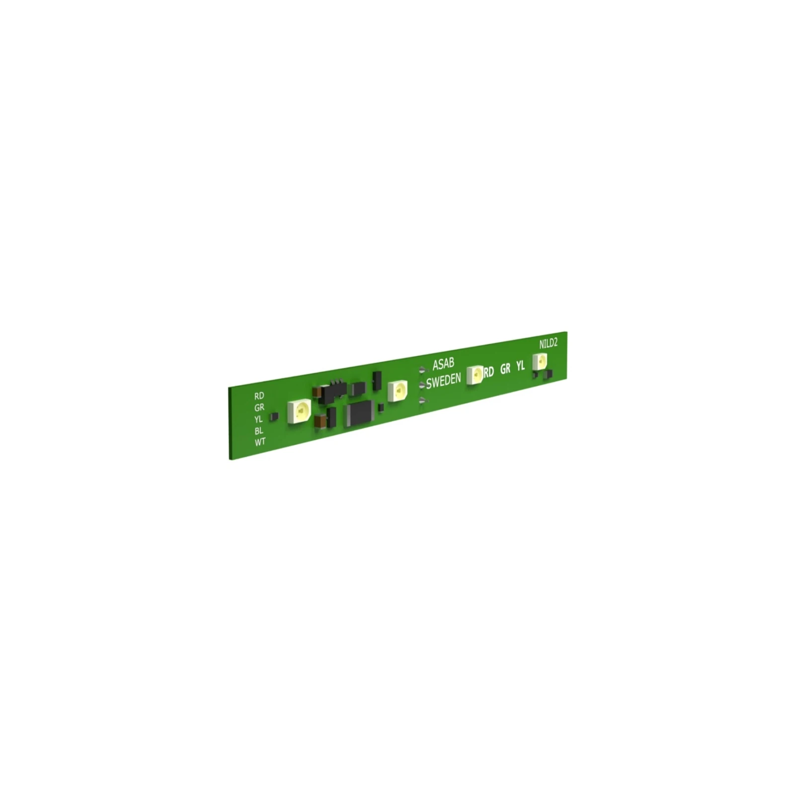 PLACA CU LED-URI GALBENE PENTRU LAMPA CORIDOR