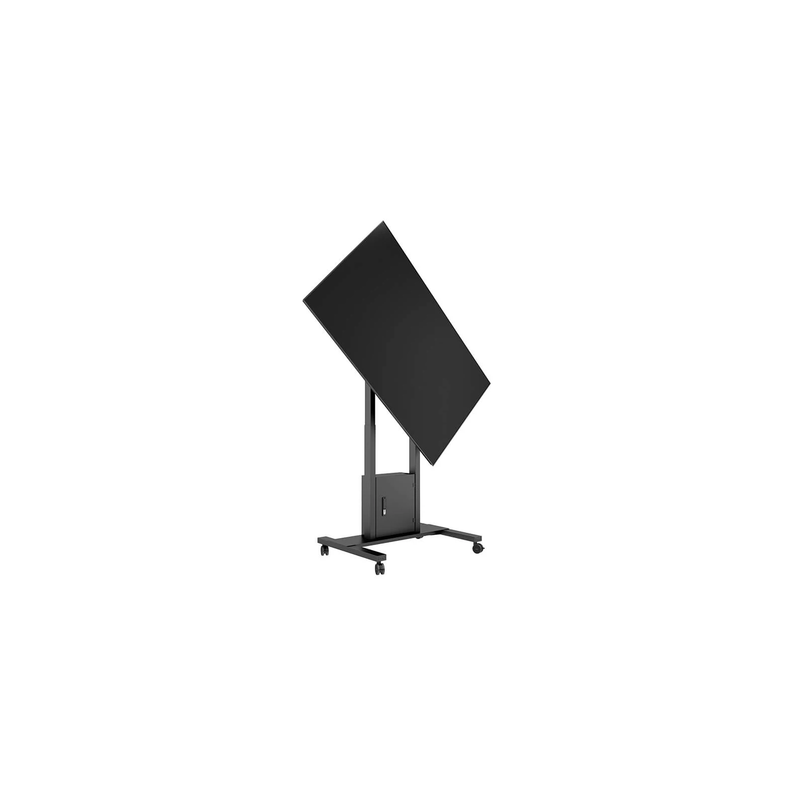 Stand TV mobil, motorizat, cu dulap, Multibrackets MB-5643, Max 50 kg, 43"- 86", negru