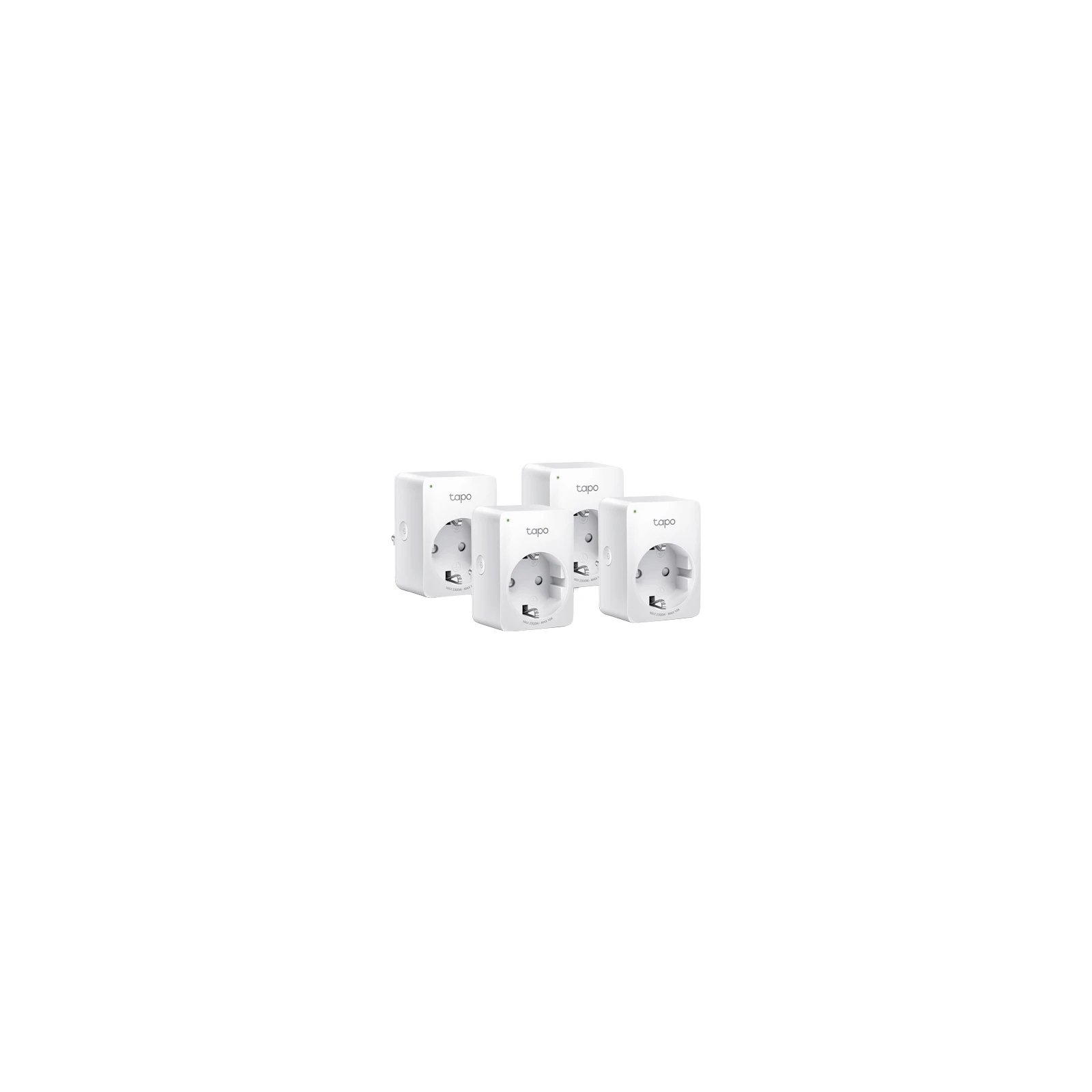 Pachet 4 prize smart, Wi-Fi, 10A, control vocal - TP-Link Tapo TapoP100(4-pack)