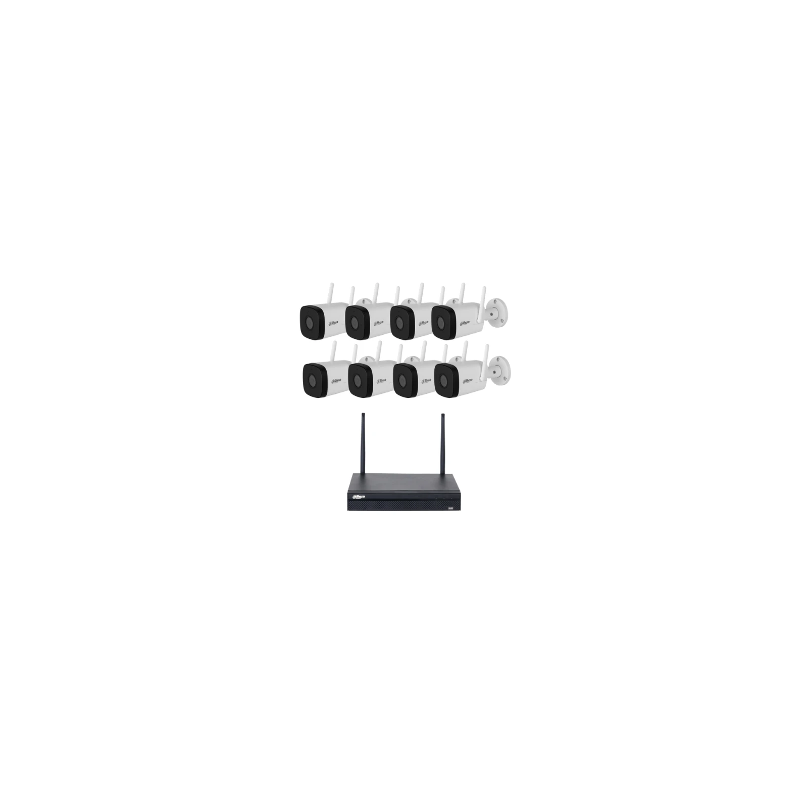 Kit 8 camere IP 4MP cu nvr inclus BH-KNVR-8HFW1430DT-STW