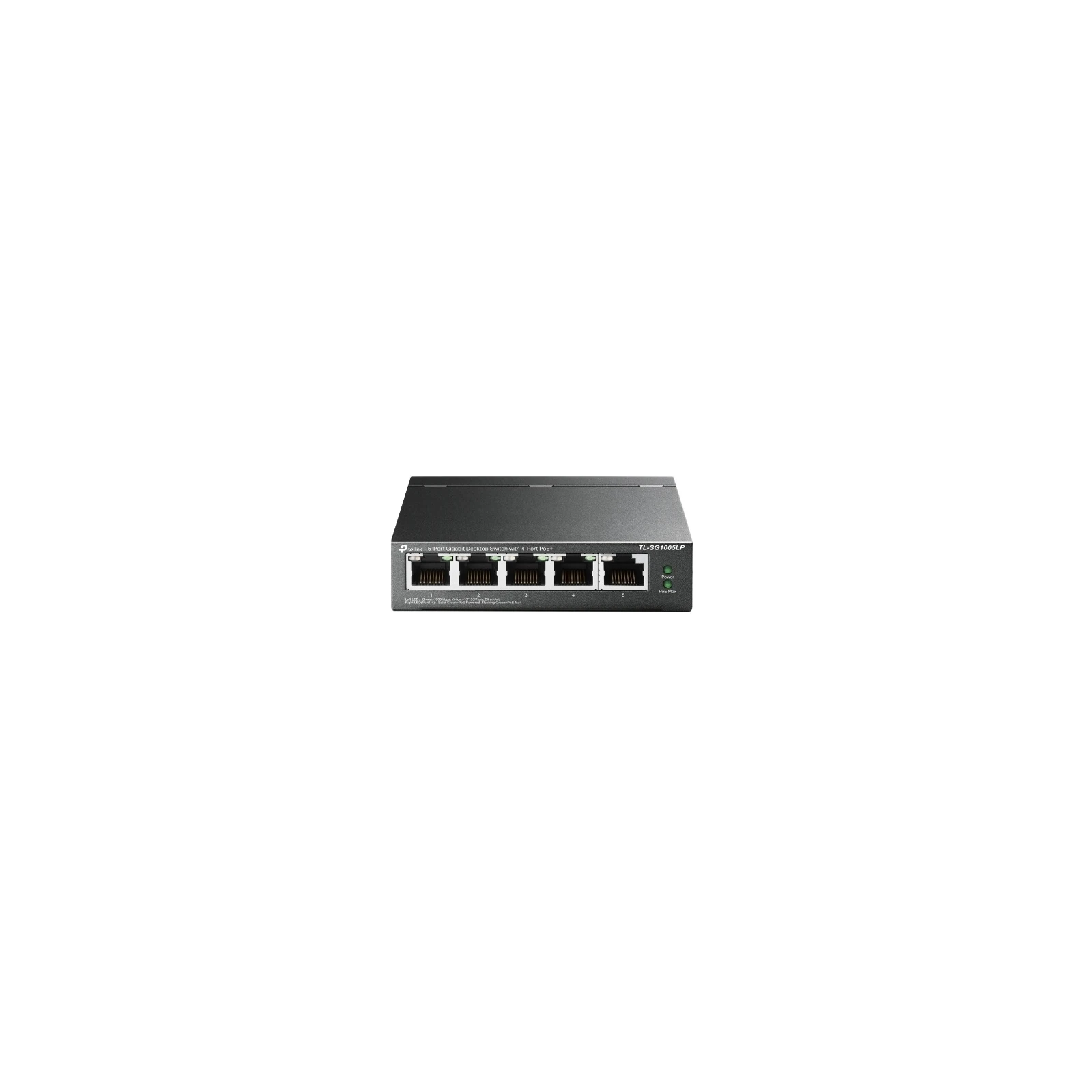 SWITCH DESKTOP CU 5 PORTURI GIGABIT (4 POE)