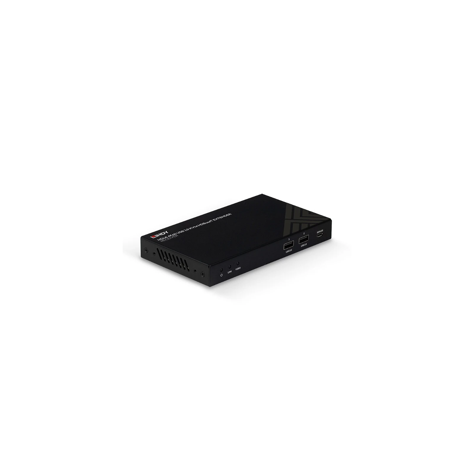 Extender KVM HDBaseT de 150 m Cat.6 HDMI 4K60, IR, RS-232 și audio, receptor, Lindy 38389