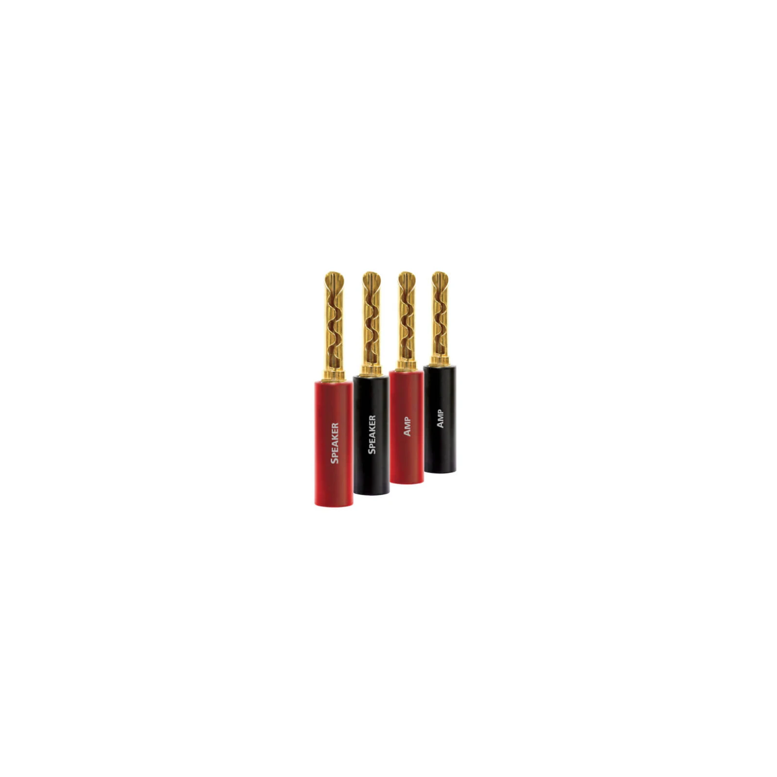 Mufa banana Audioquest SureGrip 100, Gold plated, (bucata)