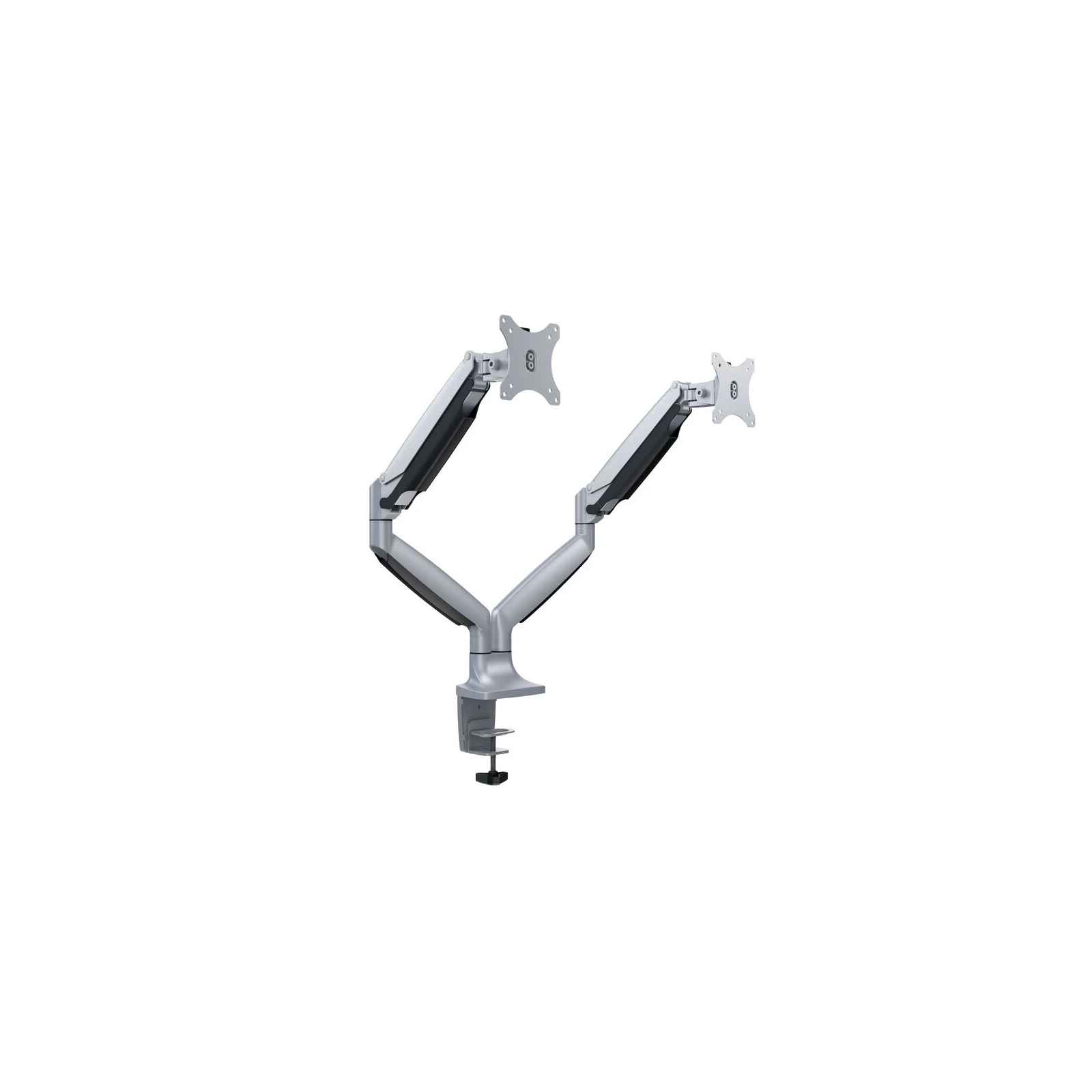 Suport pentru 2 monitoare Multibrackets MB-3279, 15"- 27", maxim 9 kg / monitor, Argintiu