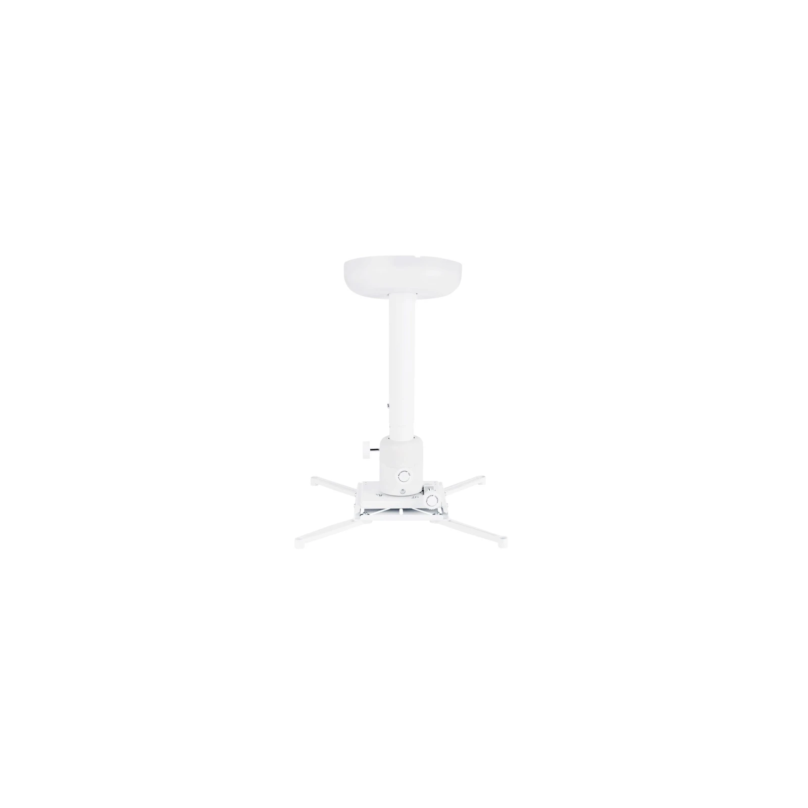 Suport videoproiector de tavan Multibrackets MB-3149, reglabil 30-48cm,max.15kg, alb