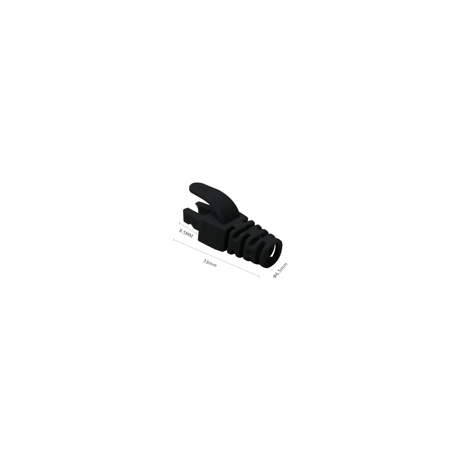 Manson protectie mufa RJ45, negru (100buc) RJ45-CAP-BK