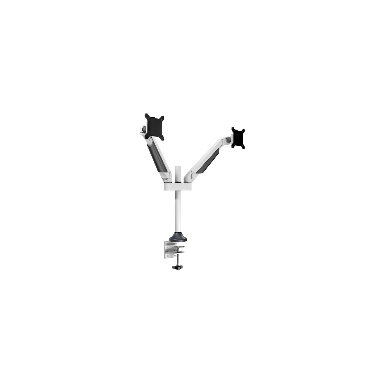 Suport 2 monitoare Gas Lift Multibrackets MB-7181, 15"-32", min.2 - max.10 kg/monitor, alb