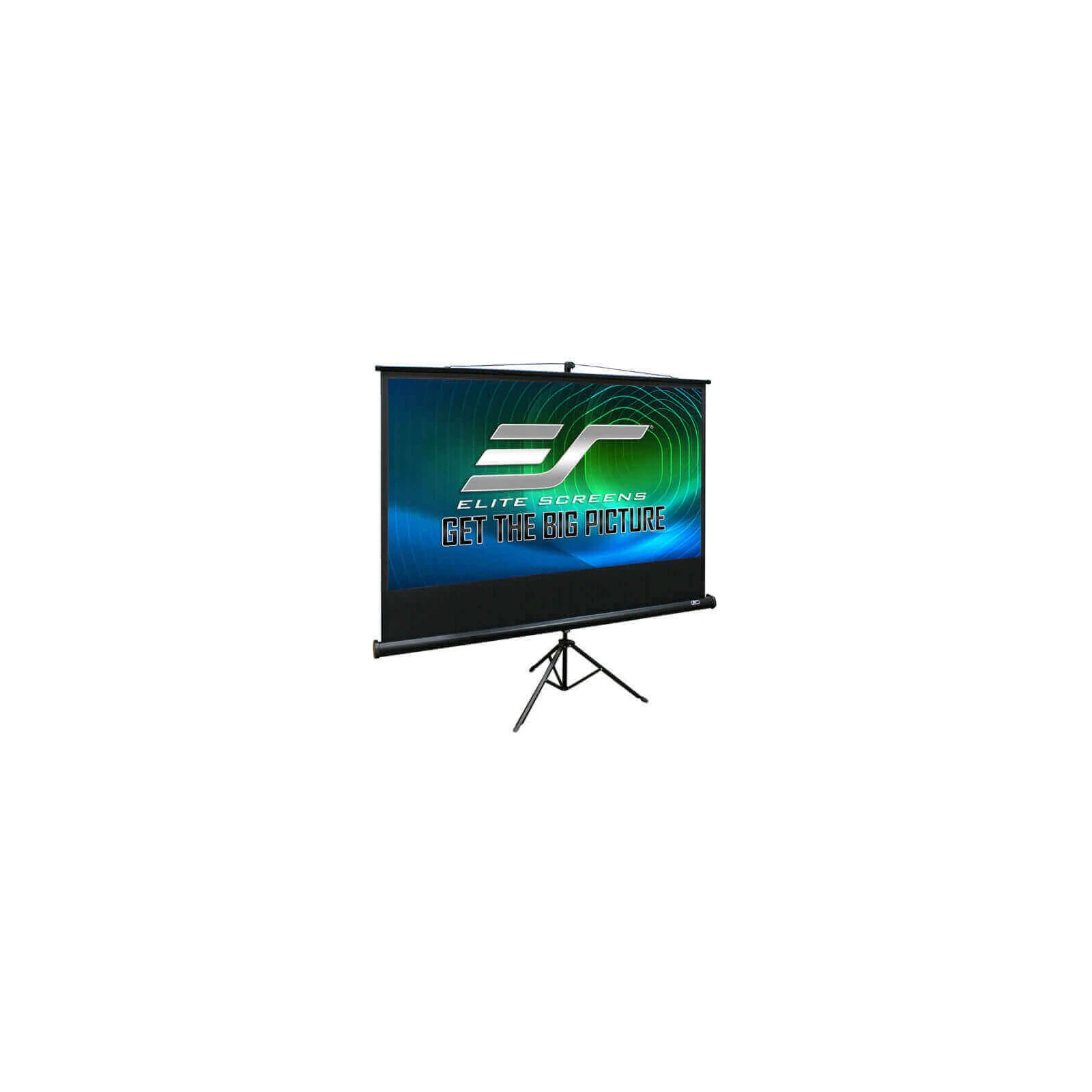 Ecran de proiectie portabil cu trepied, 203 x 203 cm, EliteScreens Tripod T113UWS1, format 1:1