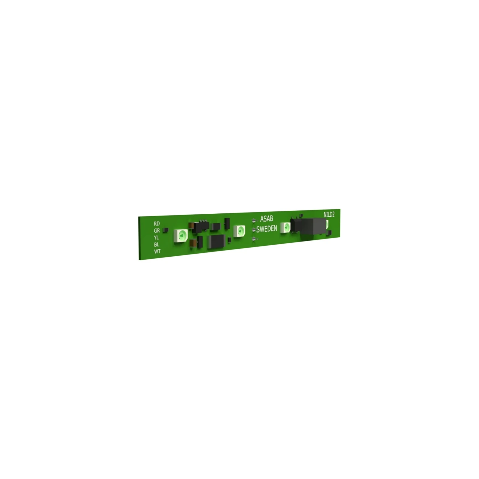 PLACA CU LED-URI VERZI PENTRU LAMPA CORIDOR