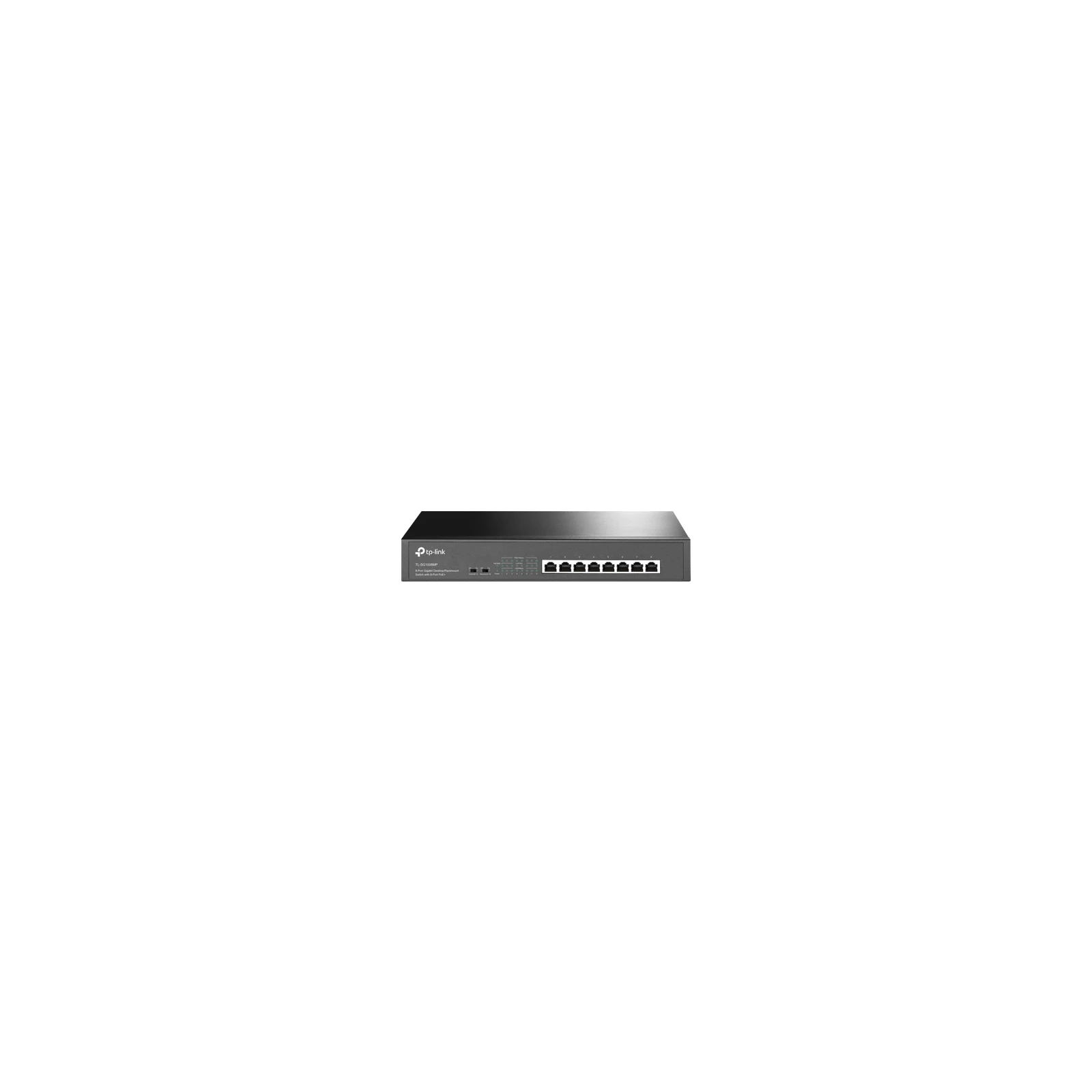 Switch 8 x RJ45 1G PoE, Buget PoE 153W, Unmanaged - TP-Link TL-SG1008MP