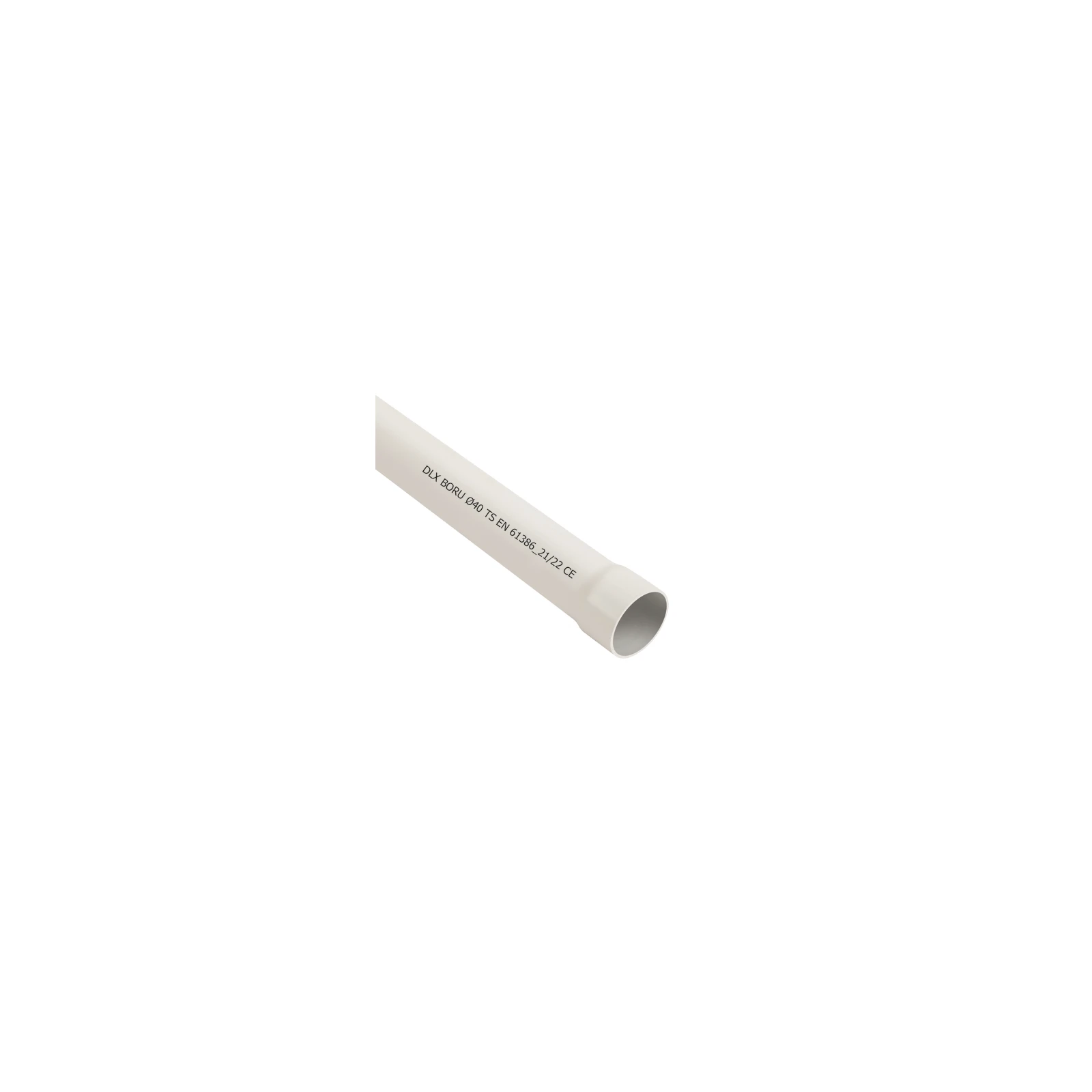 Tub PVC MUFAT D20, 750N, 3m - DLX TRP-805-20