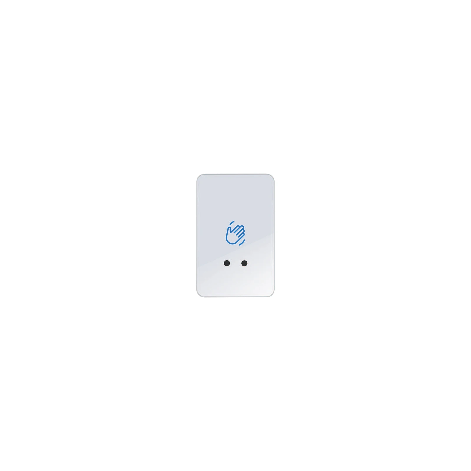 Buton de iesire Touchless ajustabil, plastic argintiu, montaj aparent, IP66 CSB-20C30S-P1