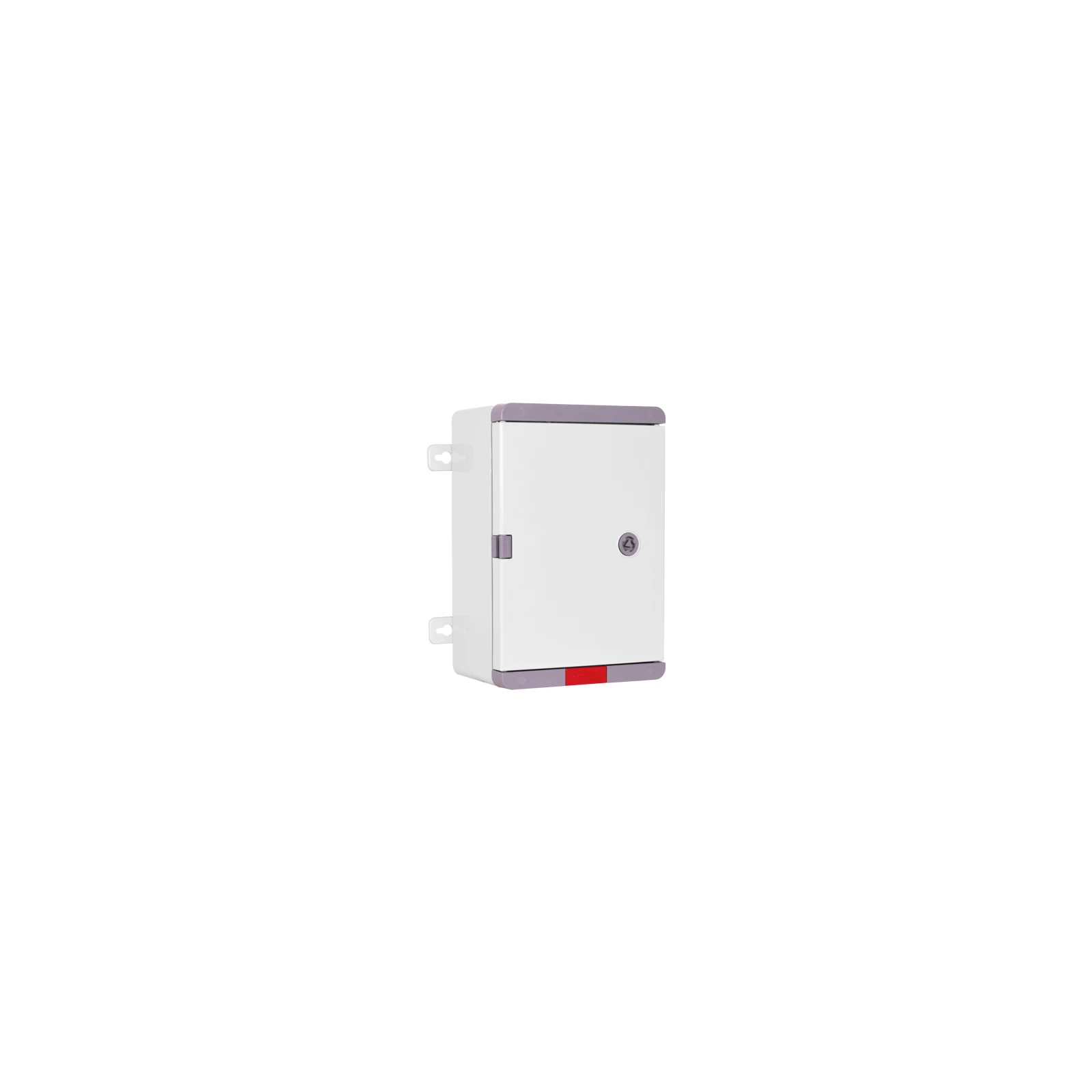 Cutie distributie IP67 din ABS gri, usa mata, placa metalica, 200x300x130 mm PD203013