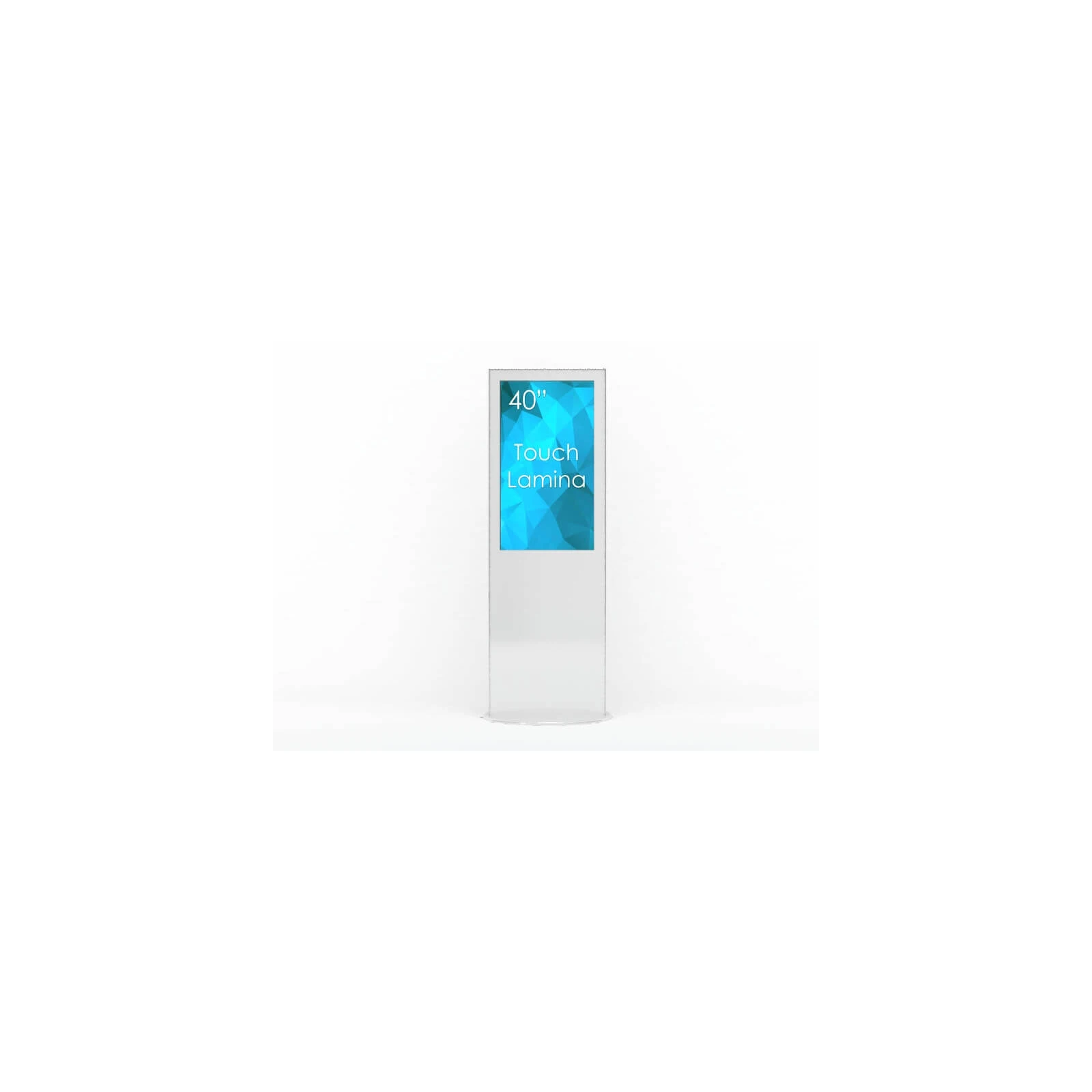 Kiosk / Totem Indoor Touch 40'' - SWEDX Lamina 40" 4K cu Touch, SWLT-40K8-A1, ALB + baza mobila cadou