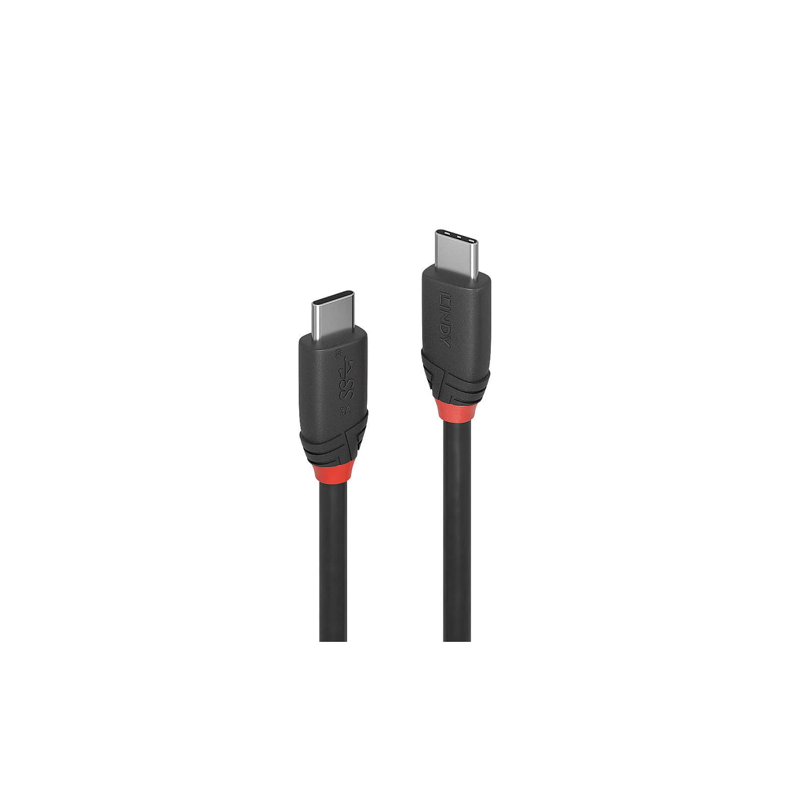 Cablu USB3.2 Type-C tata-tata, 20Gbps 1,5m Lindy Black Line