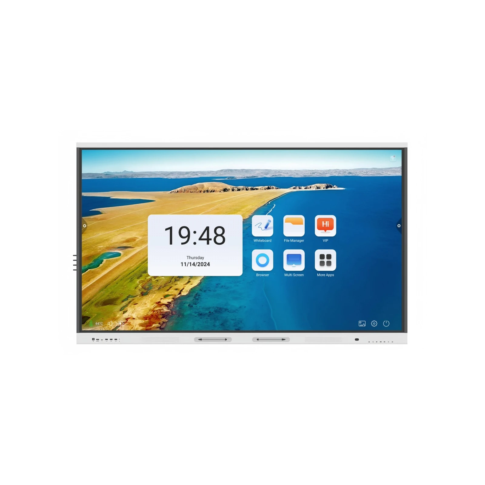 Display interactiv EvoBoard TE98YY(-N), 98", RAM 16GB, ROM 256GB, 4K, Android 13