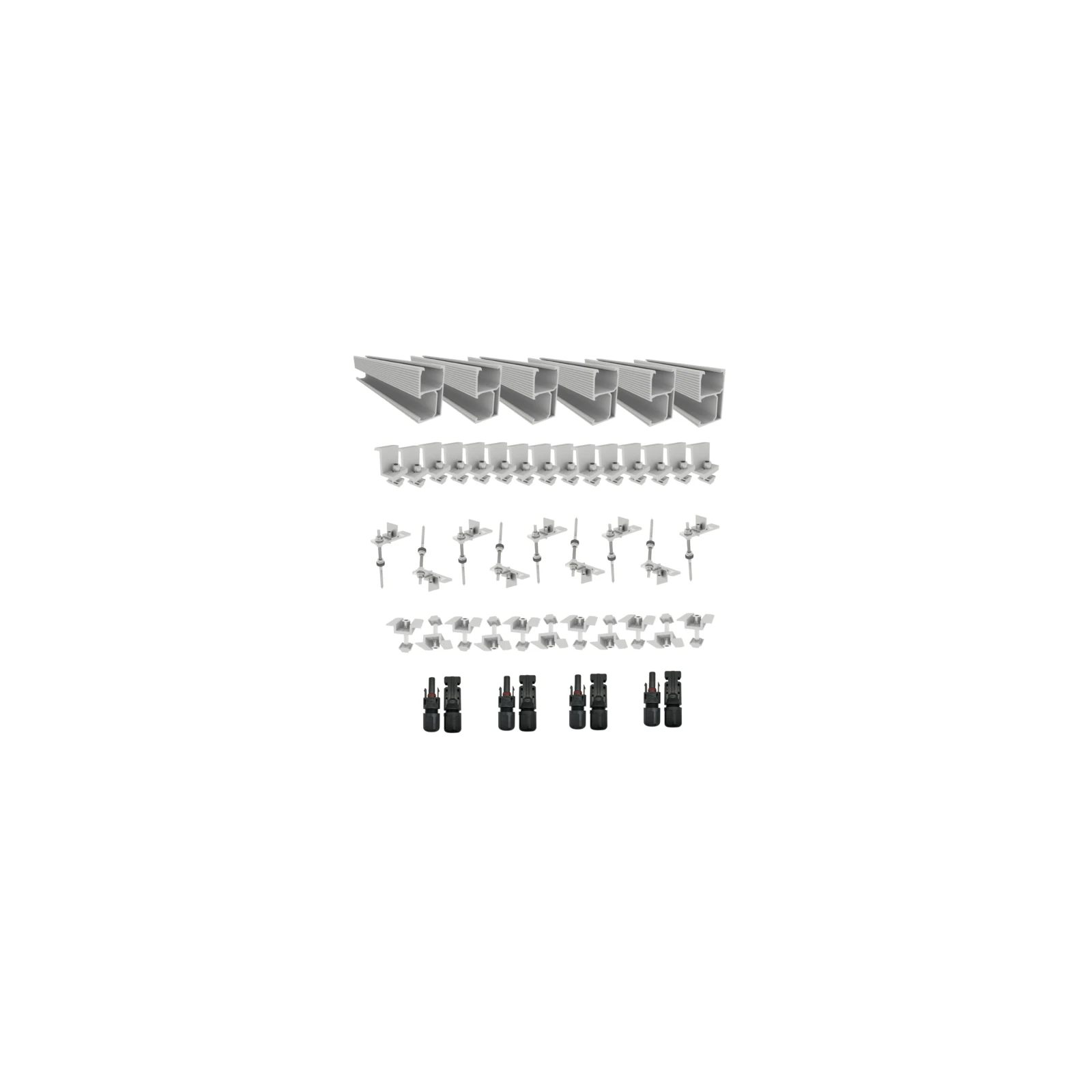 Kit structură montaj 5kW, amplasare pe 2 stringuri