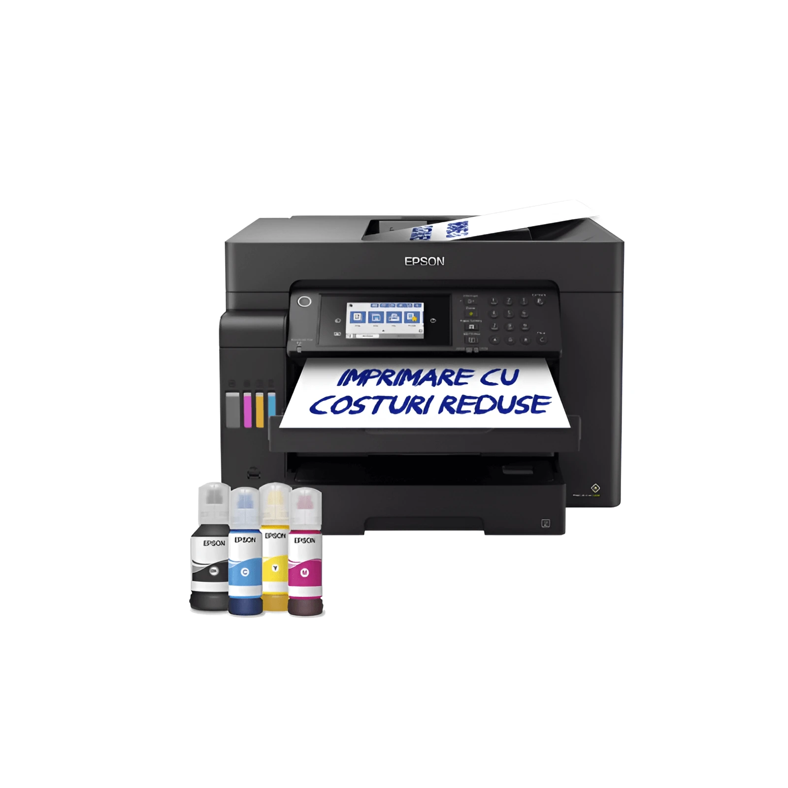 Multifunctionala jet de cerneala Epson EcoTank L15150, Wifi, A4 cu ADF și fax